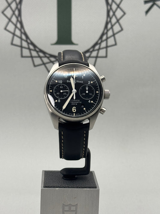 Bell & Ross Vintage 126 Automatic Chronograph 39mm Full Set