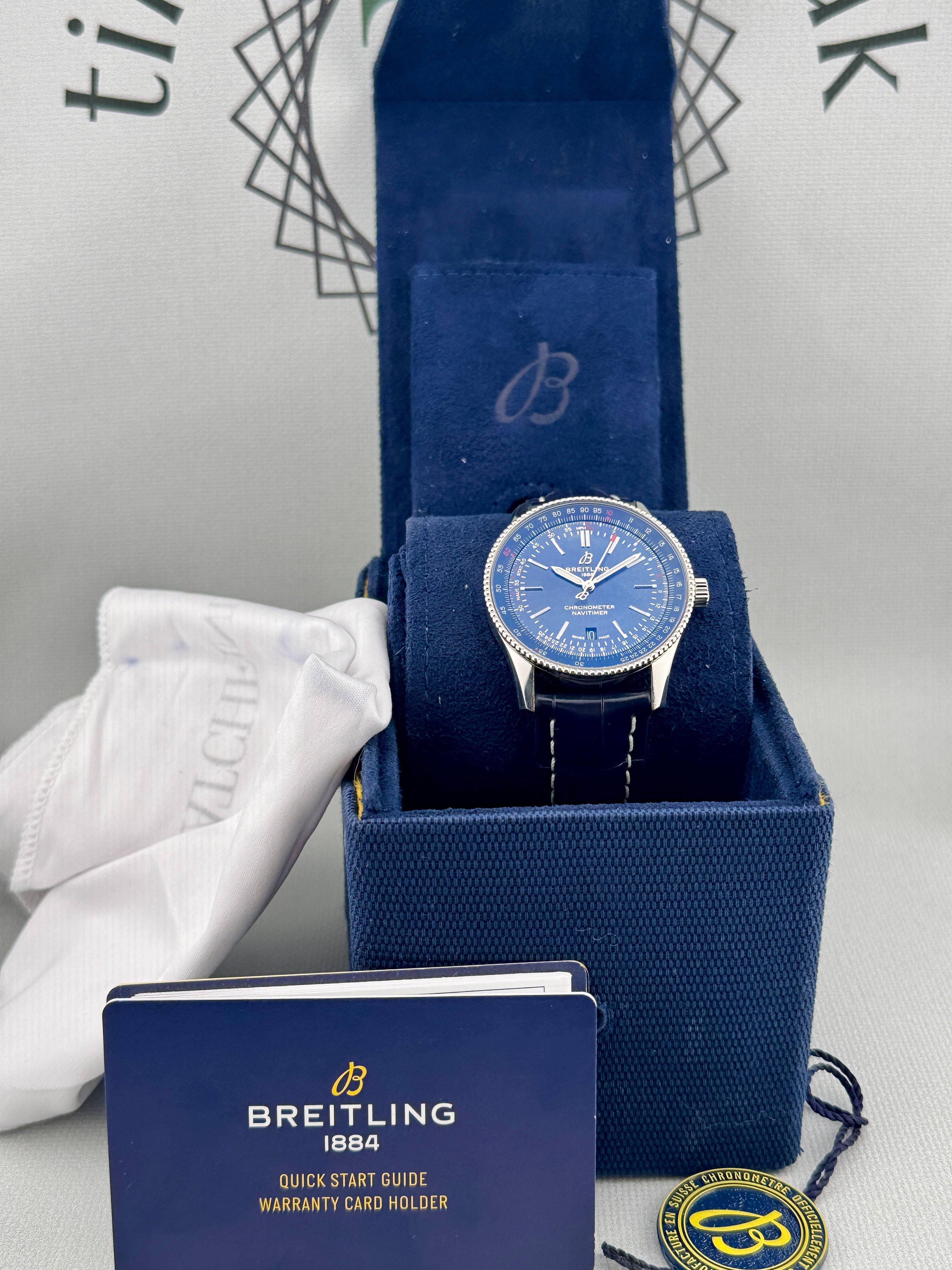 2021 Breitling Navitimer Automatic 41mm A17326 Full Set PX Welcome