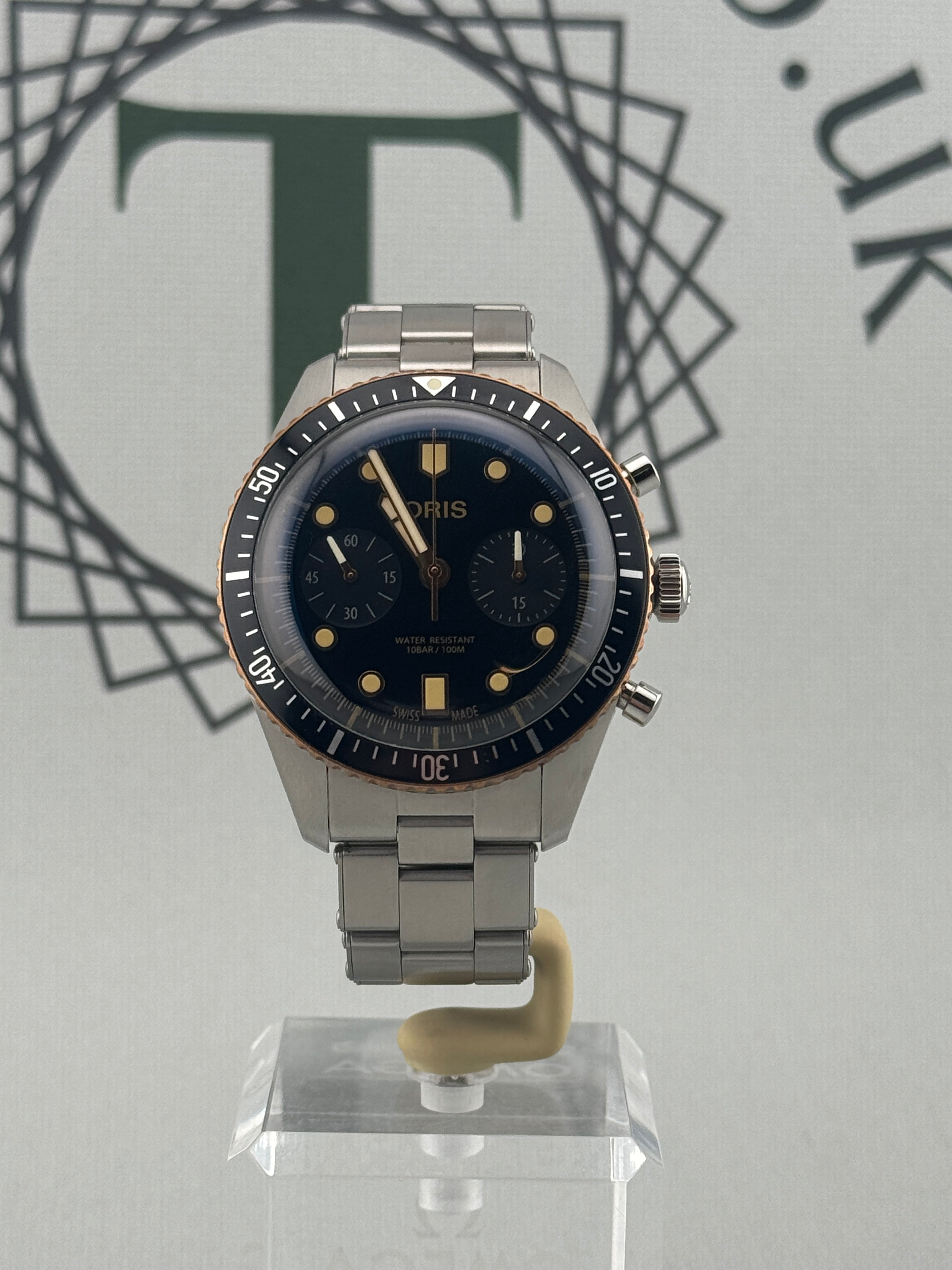 Oris Diver 65 Chronograph Full Set 42mm Ref 01 7771 7744 4354 PX Welcome