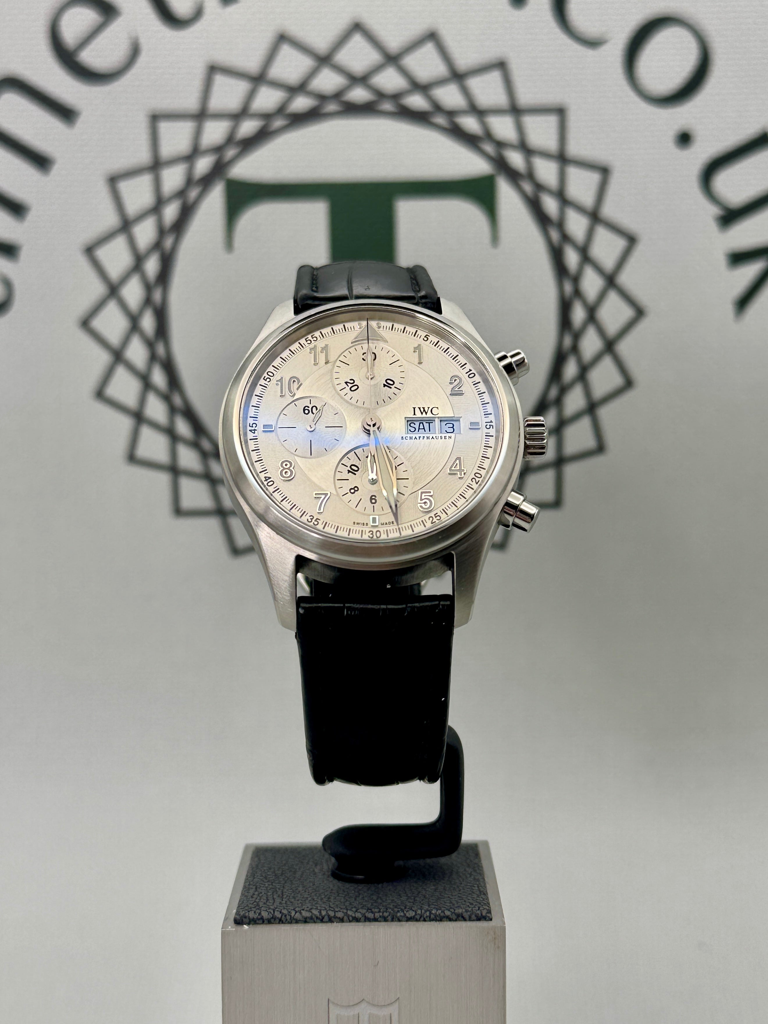 IWC Pilot Spitfire Chrono 42mm IW371702 MINT Full Set & Serviced