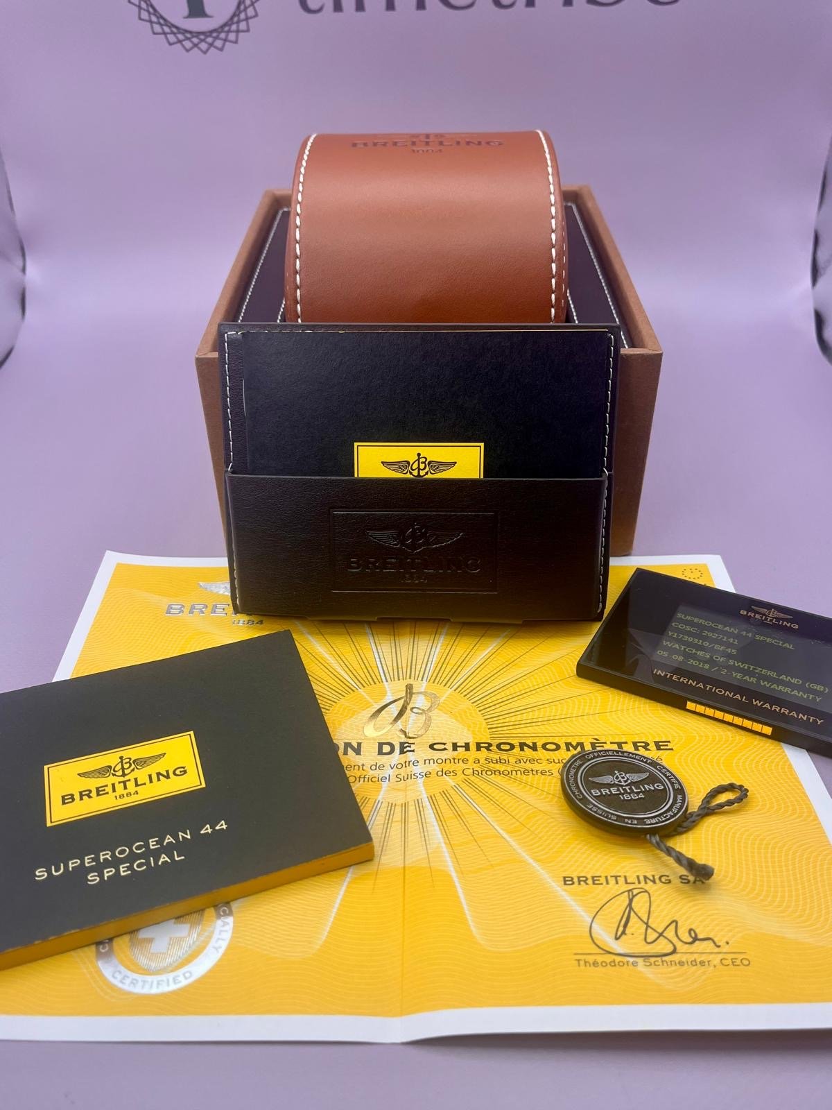 2018 Breitling Superocean II - Y17393 Special - 44mm - Full Set - Rare - TimeTribe