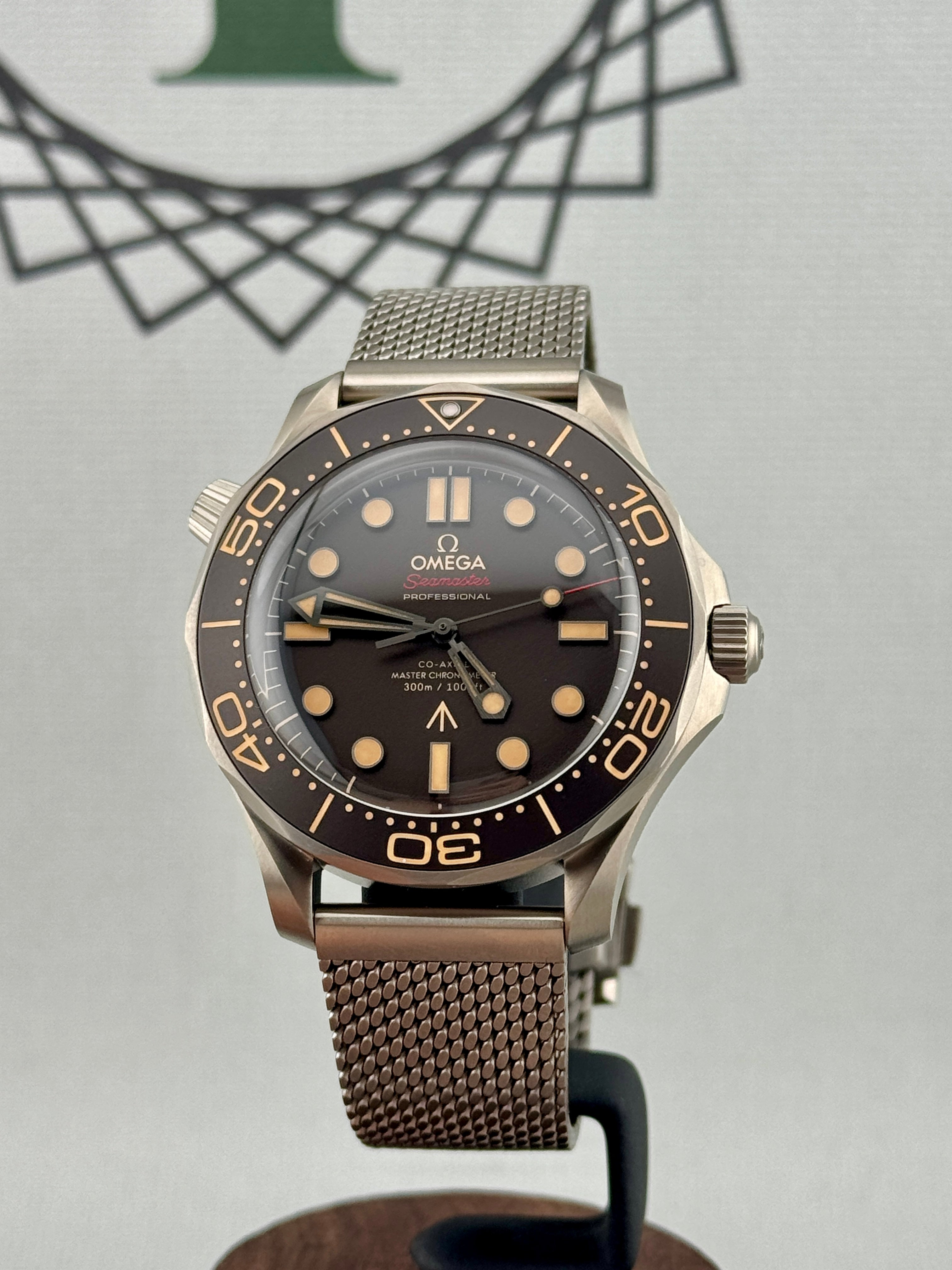Omega Seamaster 007 NTTD 60th Ed. 42mm 210.90.42.20.01.001 Full Set Fin/PX Pos