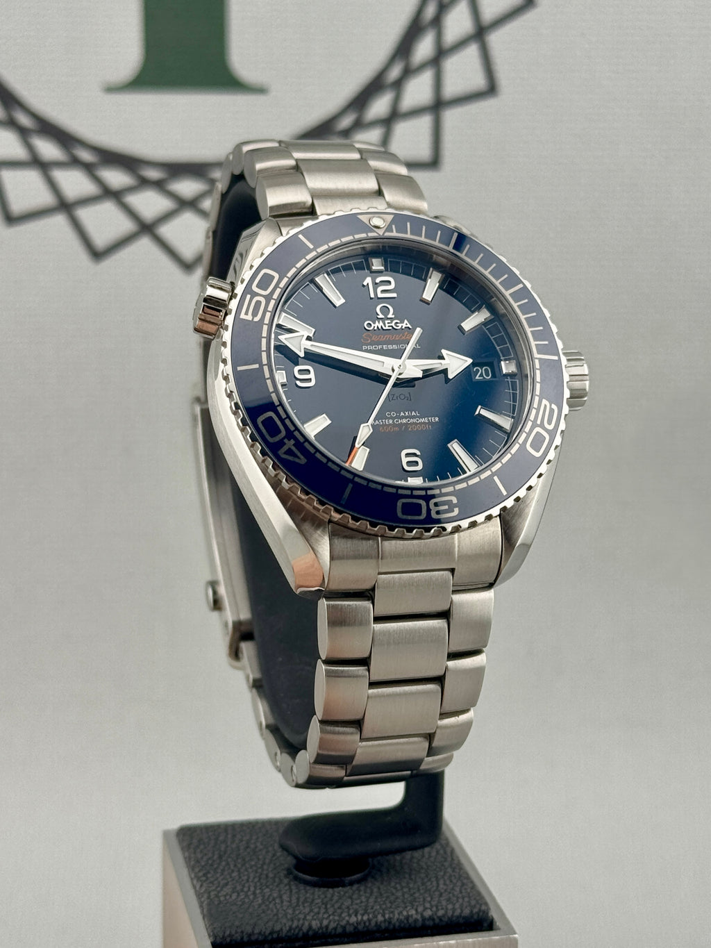 2024 Omega Seamaster Planet Ocean Blue 600m Watch Full Set PX/Finance
