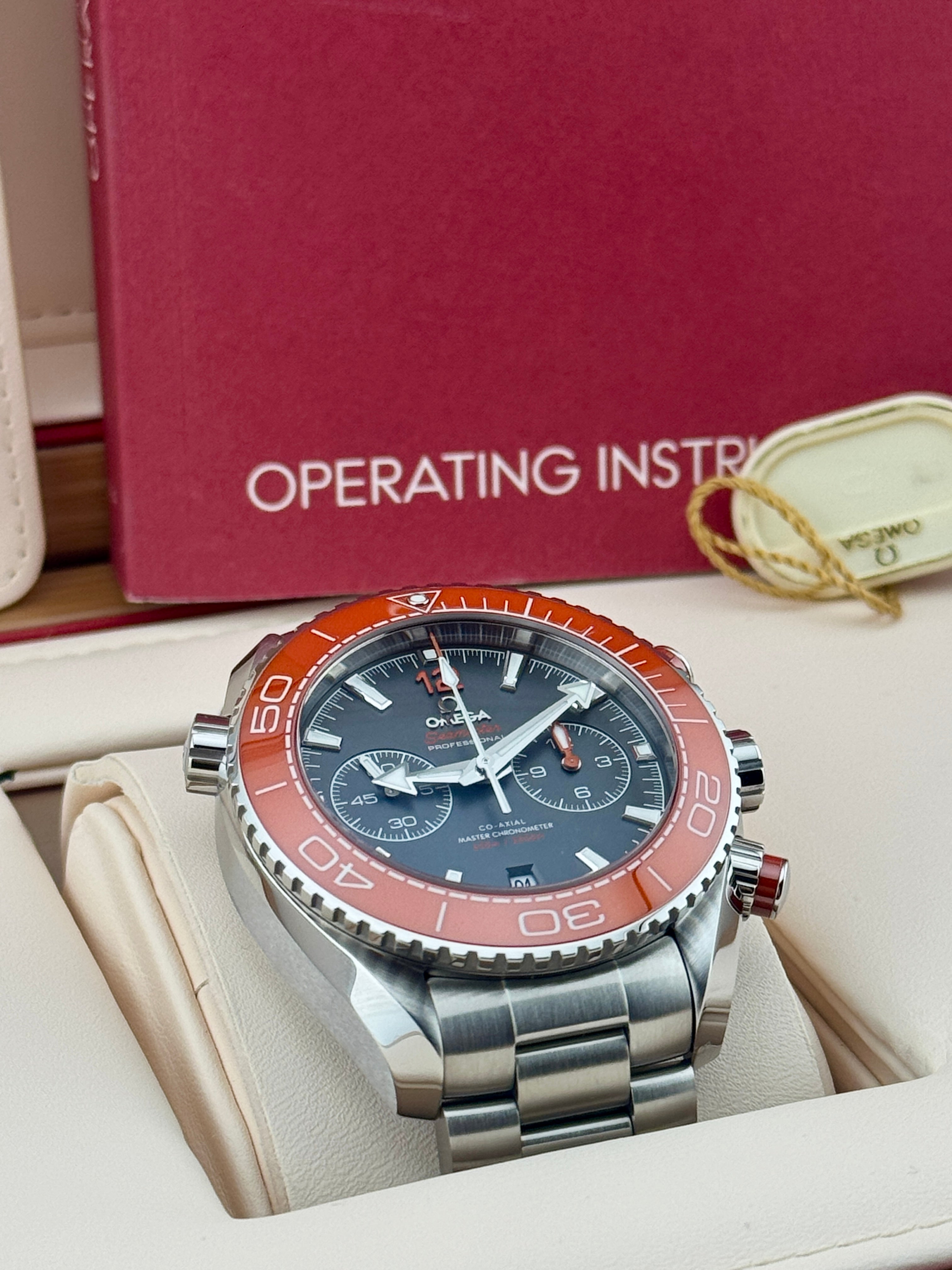 2023 OMEGA Planet Ocean Auto 45.5m 215.30.46.51.99.001 Full Set Part X/Finance