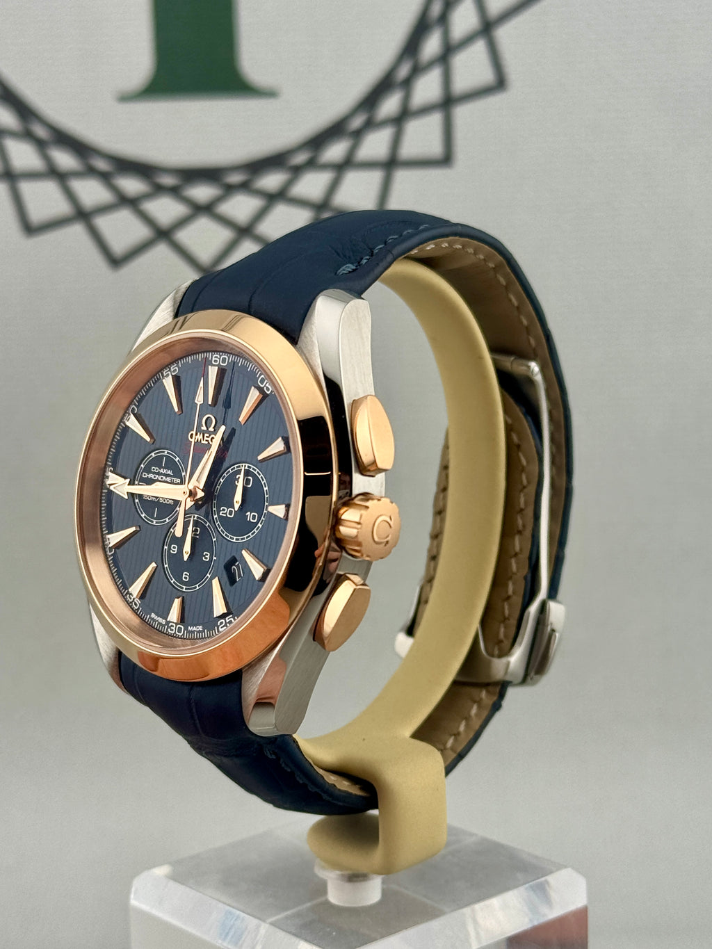 2012 Omega Seamaster Aqua Terra Sedna Gold 522.23.44.50.03.001 44m Full Set PX