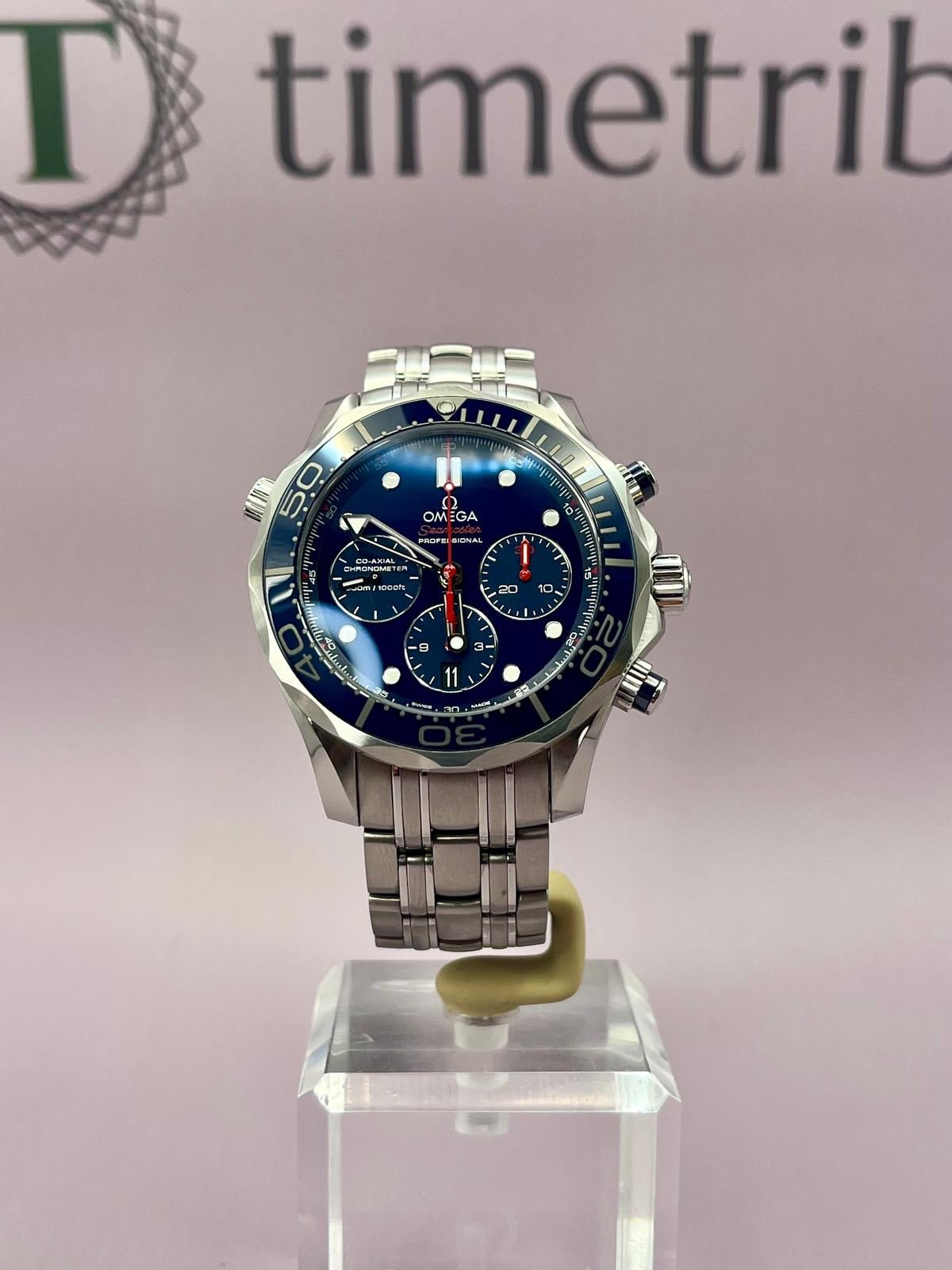 Omega Seamaster 300m Chronograph - 212.30.44.50.03.001 - 44m - Full Set! - TimeTribe
