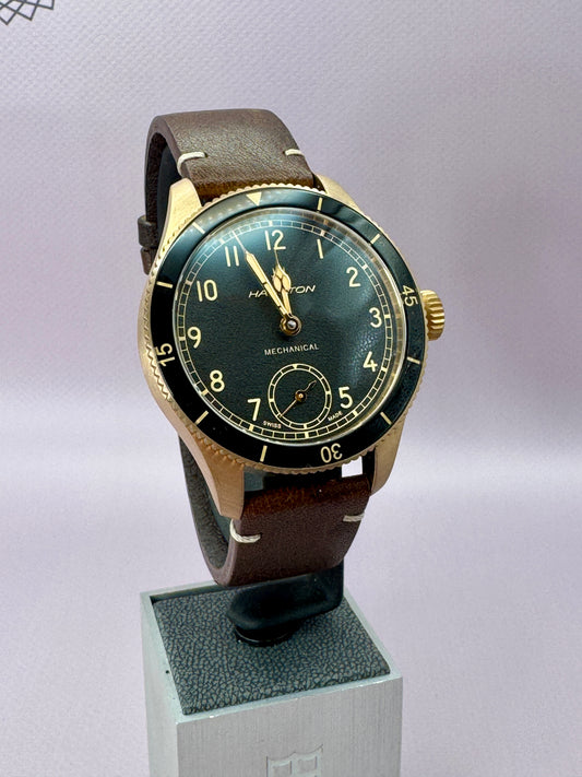 2022 Hamilton Khaki Aviation Pilot Pioneer -H76709530 -43mm -Bronze -Full Set