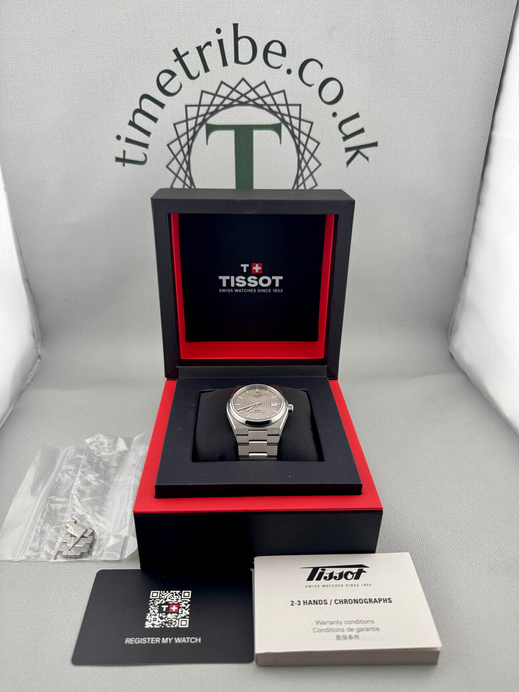 2026 Tissot PRX Auto 38mm Titanium T137.807.44.061.00 Full Set PX/Finance
