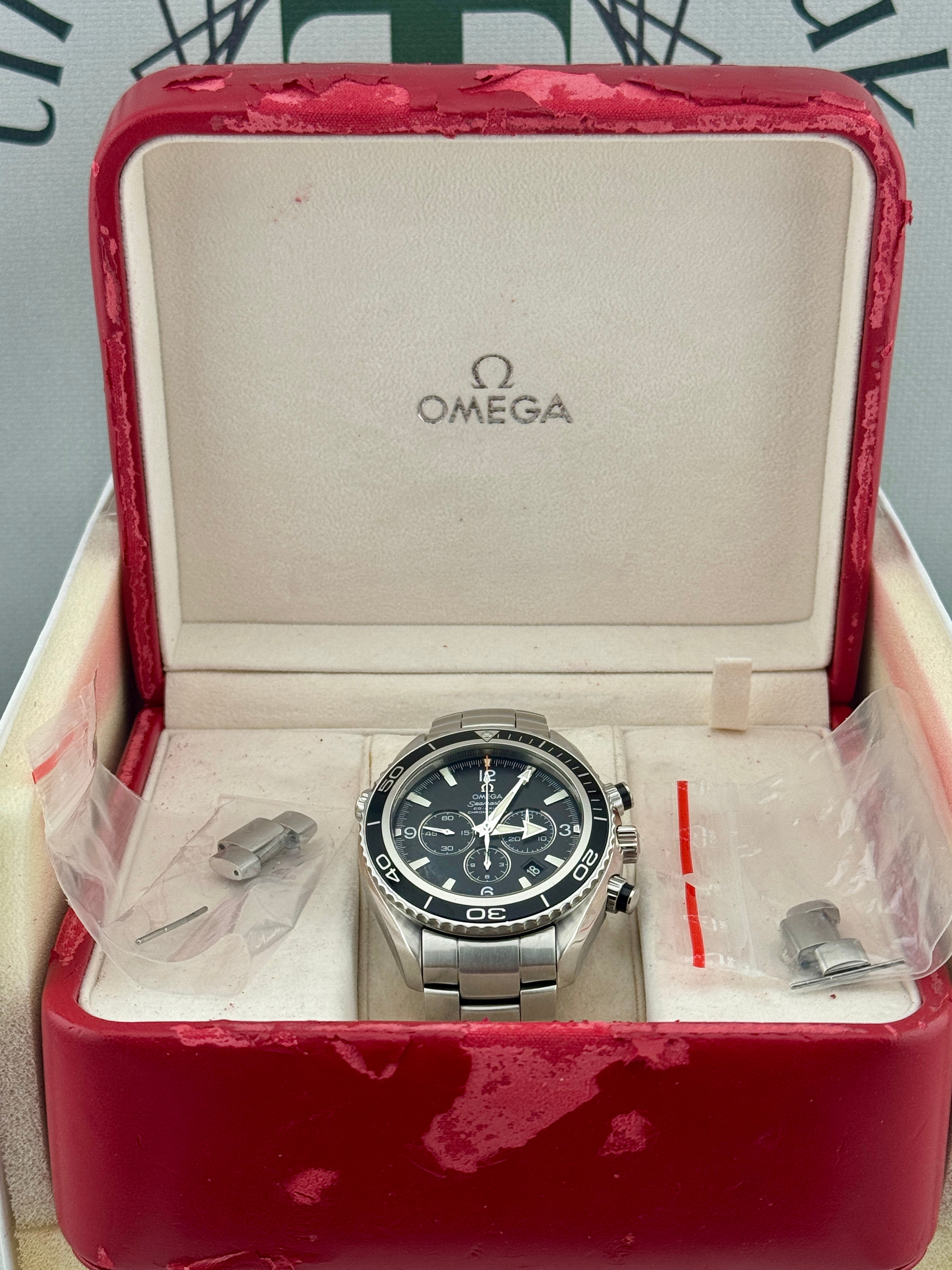 Omega SeaMaster Planet Ocean 45mm 2210.50 Auto Full Set PX and Finance Poss