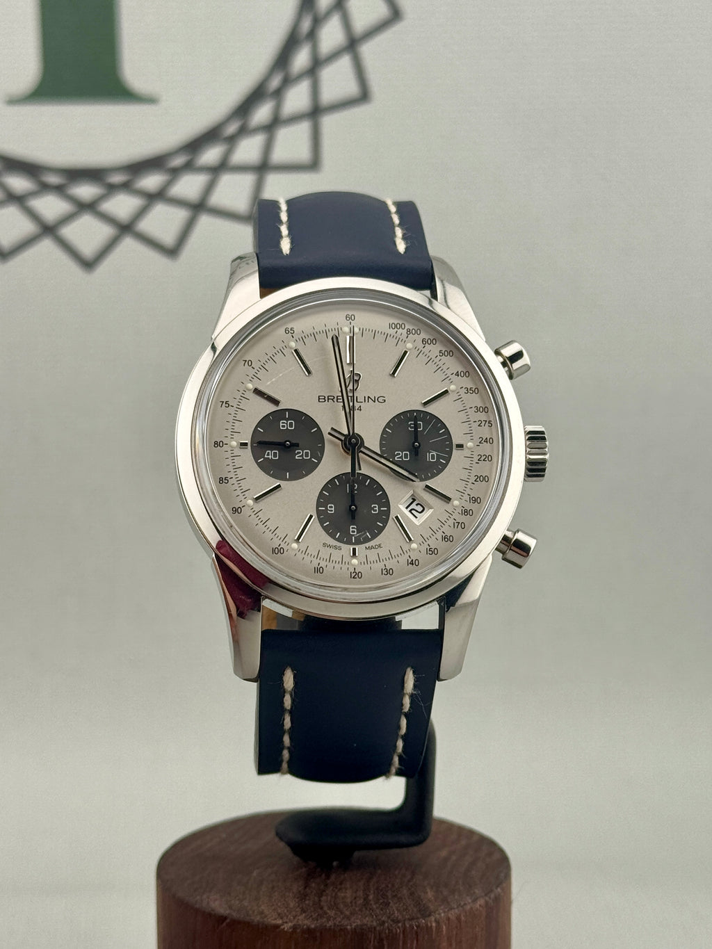 2016 Breitling TransOcean Chrono Panda Dial 43mm AB0152 Full Set PX/Finance Pos