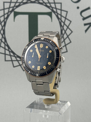 Oris Diver 65 Chronograph Full Set 42mm Ref 01 7771 7744 4354 PX Welcome