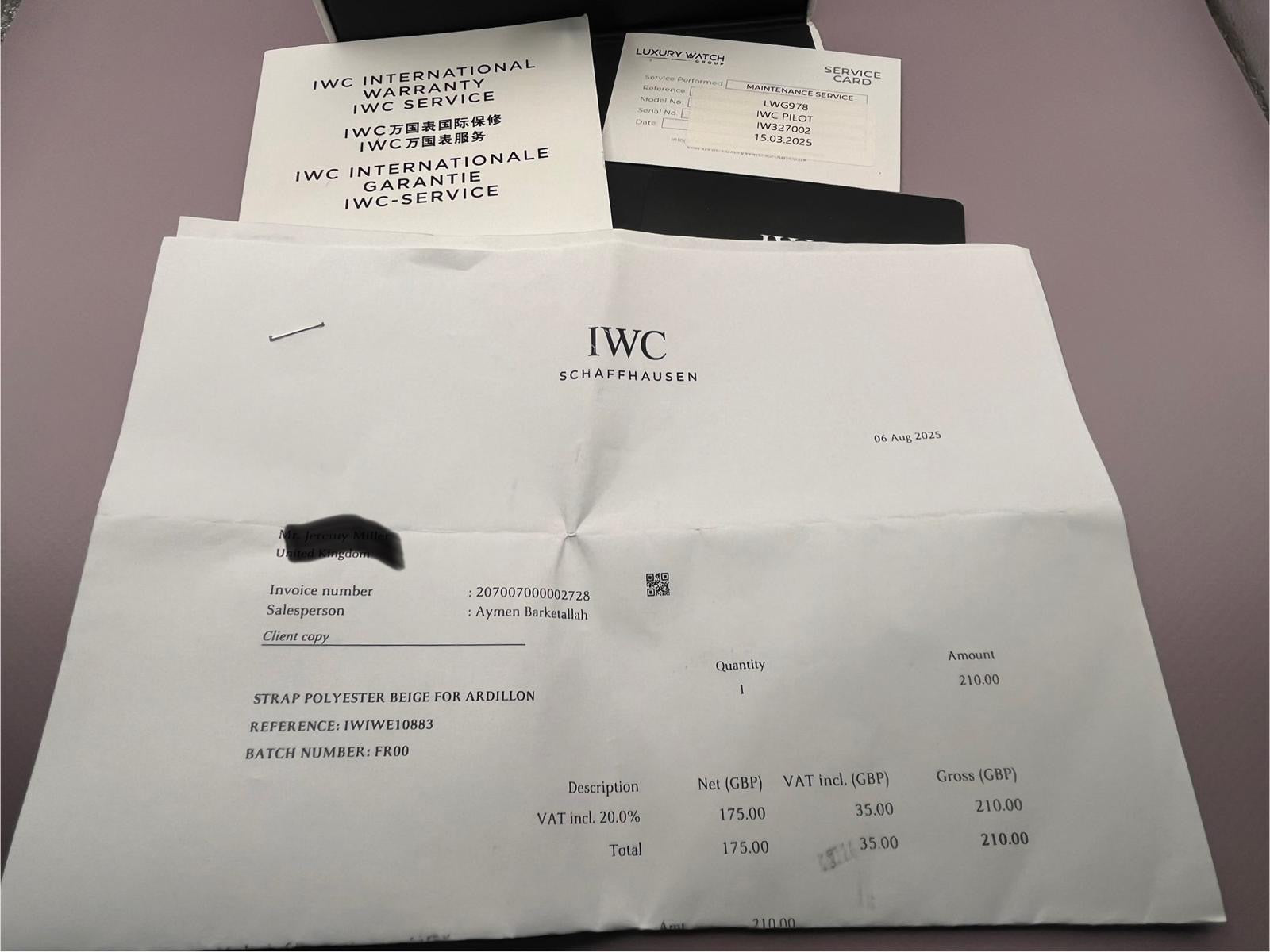 IWC Pilot Mark XVIII - 40mm - White Dial - IWC327002 - Full Set - TimeTribe