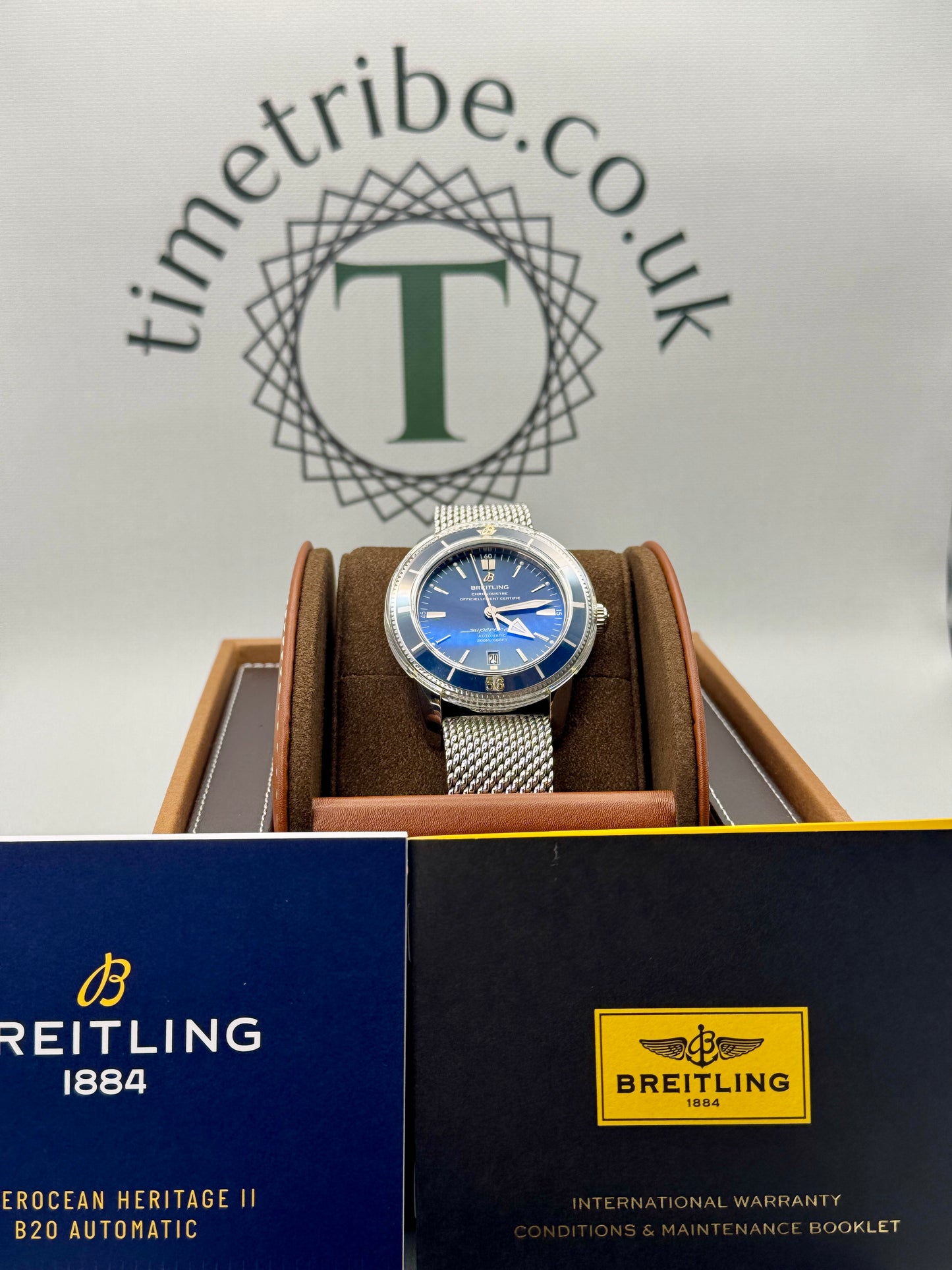 2019 Breitling Superocean Heritage II B20 46mm- AB2020 -Full Set