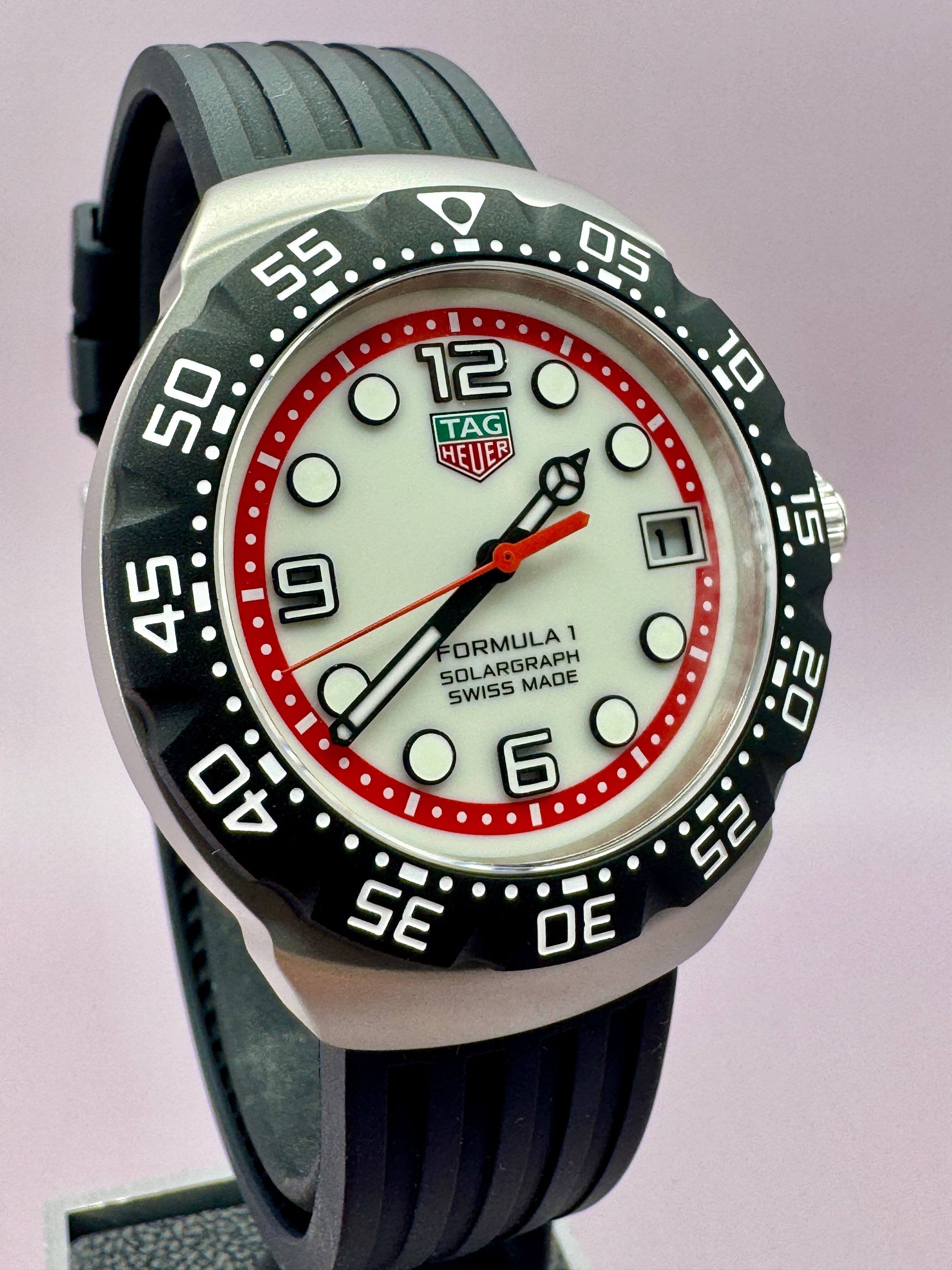 2025 *UNWORN* Tag Heuer Solargraph Formula 1 - 38MM - WBY111A.FT8106 - Full Set - TimeTribe