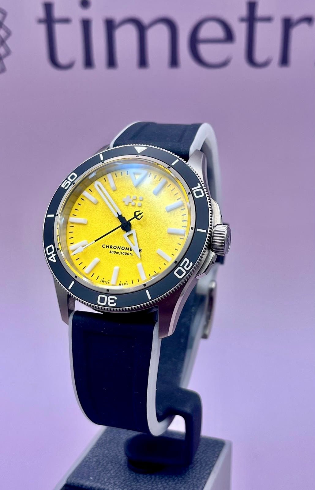 2025 Christopher Ward C60 Trident Lumiere Blue - 41mm - Titanium - Full Set - TimeTribe