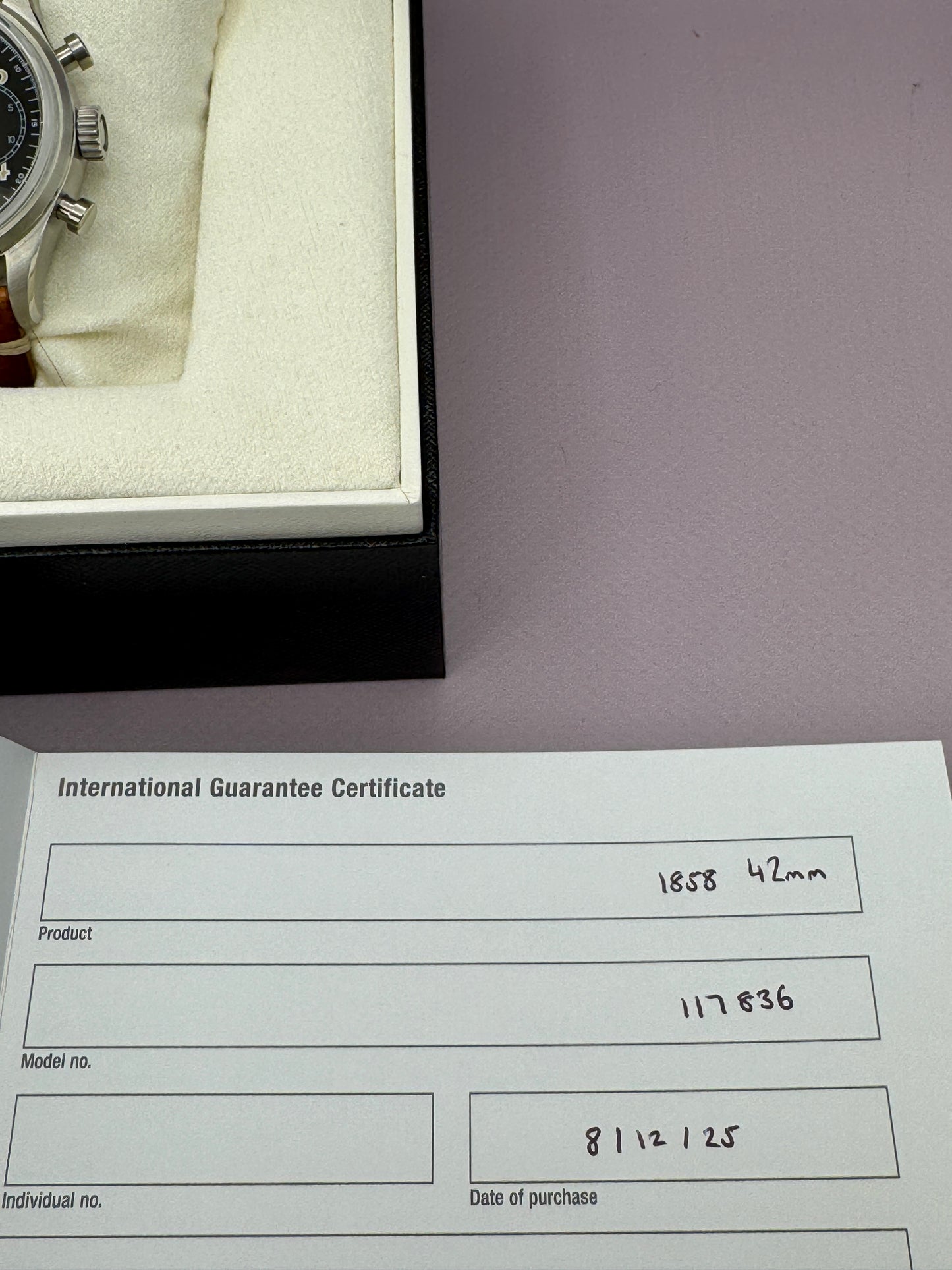 2025 **NEW/UNWORN** Montblanc 1858 Chrono - 42mm - Automatic - MB117836