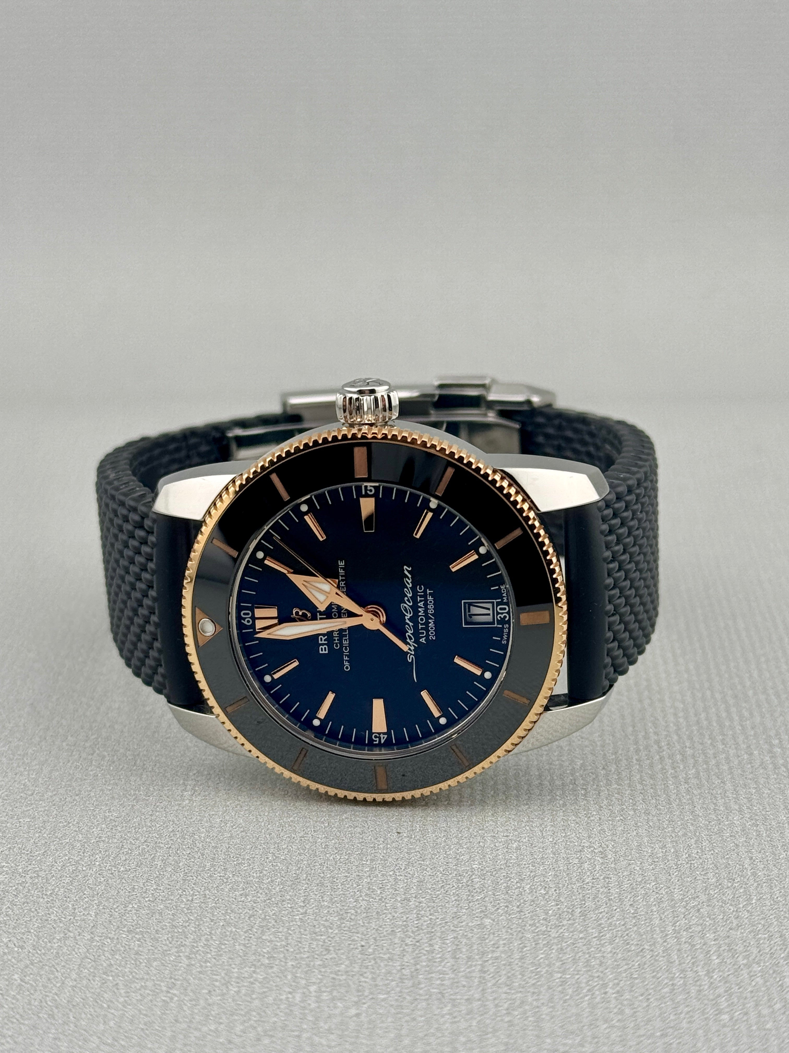 2023 Breitling UB2010 Superocean Heritage II B20 Auto 42mm Steel & Gold