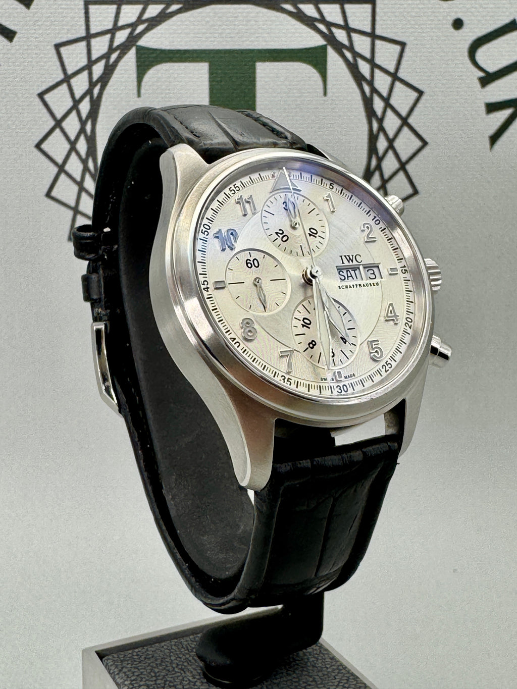 IWC Pilot Spitfire Chrono 42mm IW371702 MINT Full Set & Serviced
