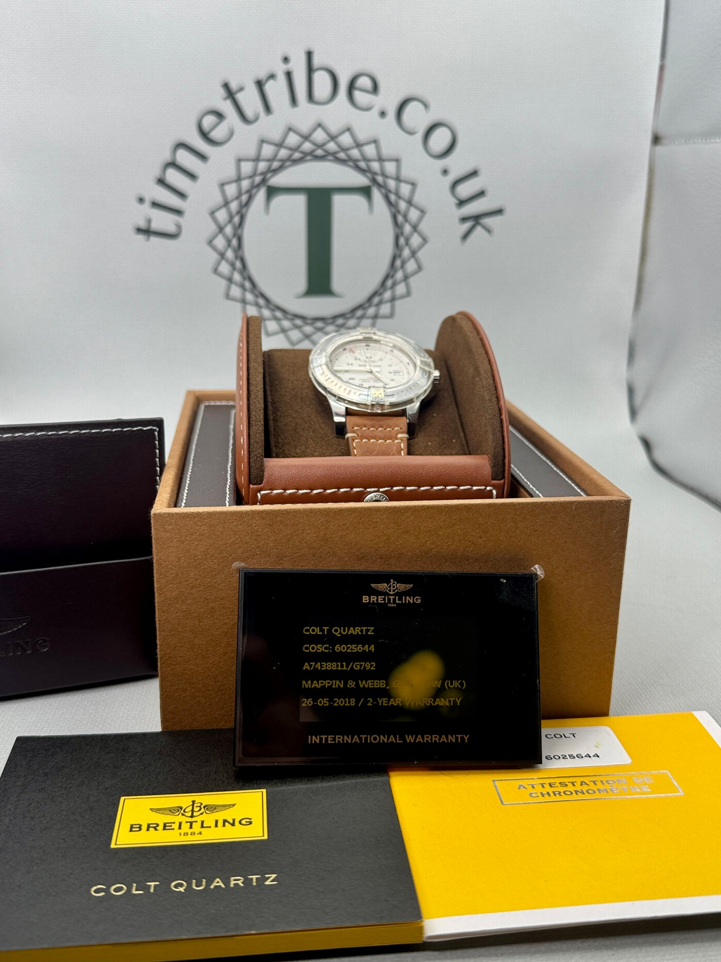 Breitling Colt Quartz - 44mm- A74388 - Full Set & Great Condition- PX welcome
