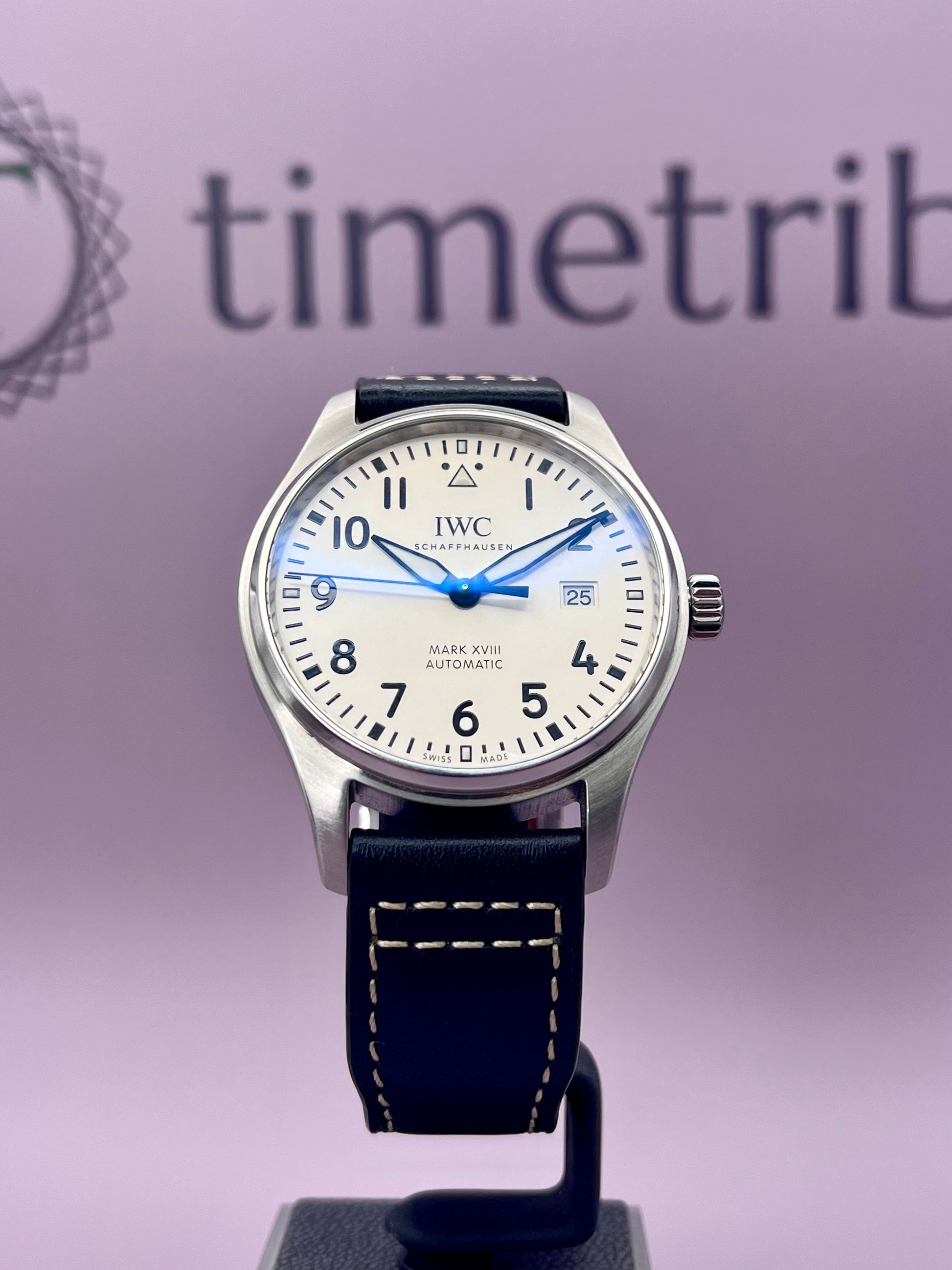 IWC Pilot Mark XVIII - 40mm - White Dial - IWC327002 - Full Set - TimeTribe