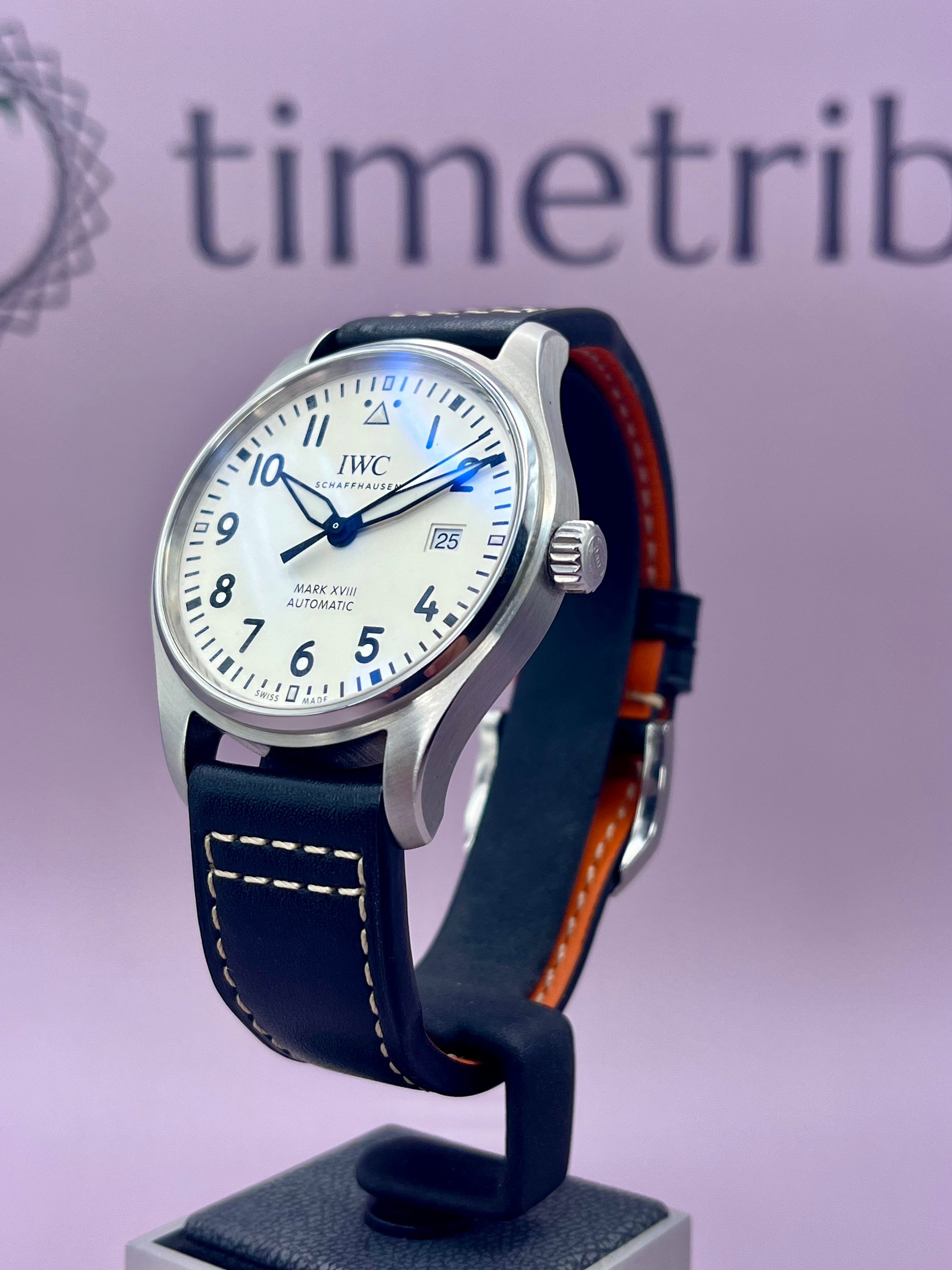 IWC Pilot Mark XVIII - 40mm - White Dial - IWC327002 - Full Set - TimeTribe