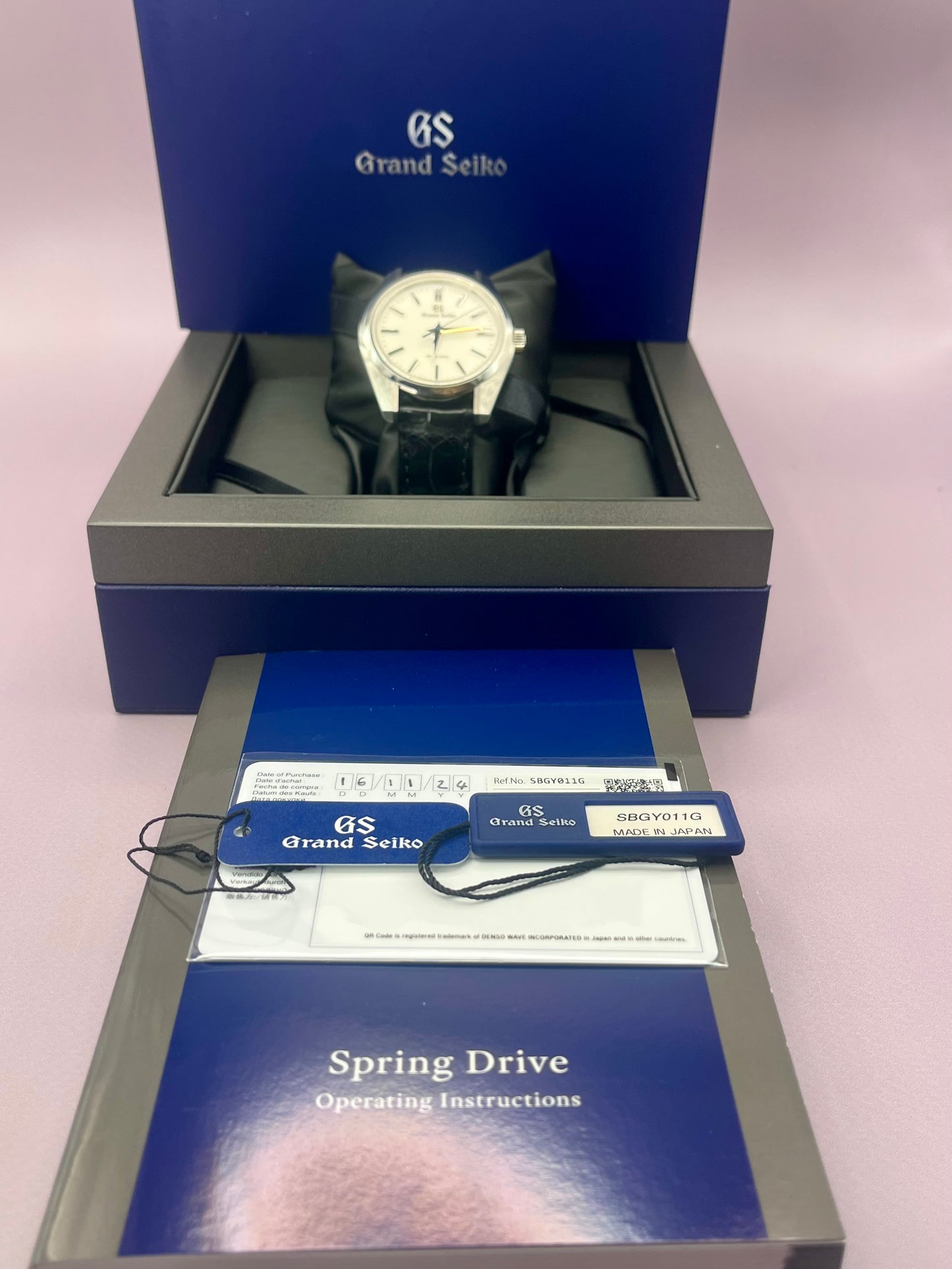 2024 GRAND SEIKO SBGY011 Spring Drive 'Asa Borake' - 40mm - TimeTribe