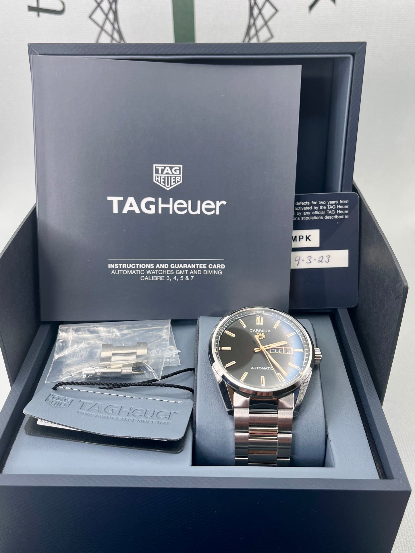 2023 TAG Heuer Carrera Auto - Ltd Ed - WBN2013 - 41mm - Full Set