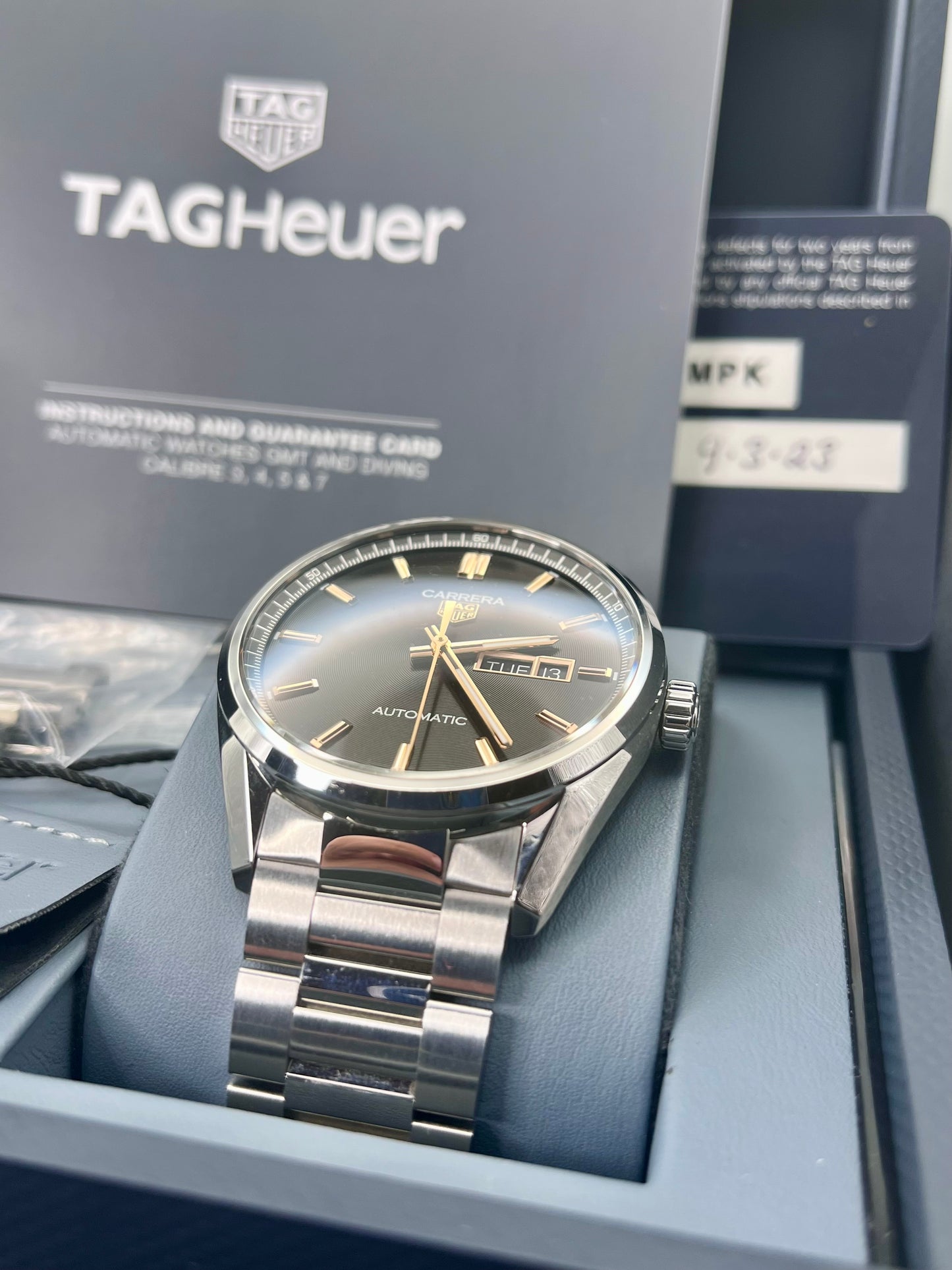 2023 TAG Heuer Carrera Auto - Ltd Ed - WBN2013 - 41mm - Full Set