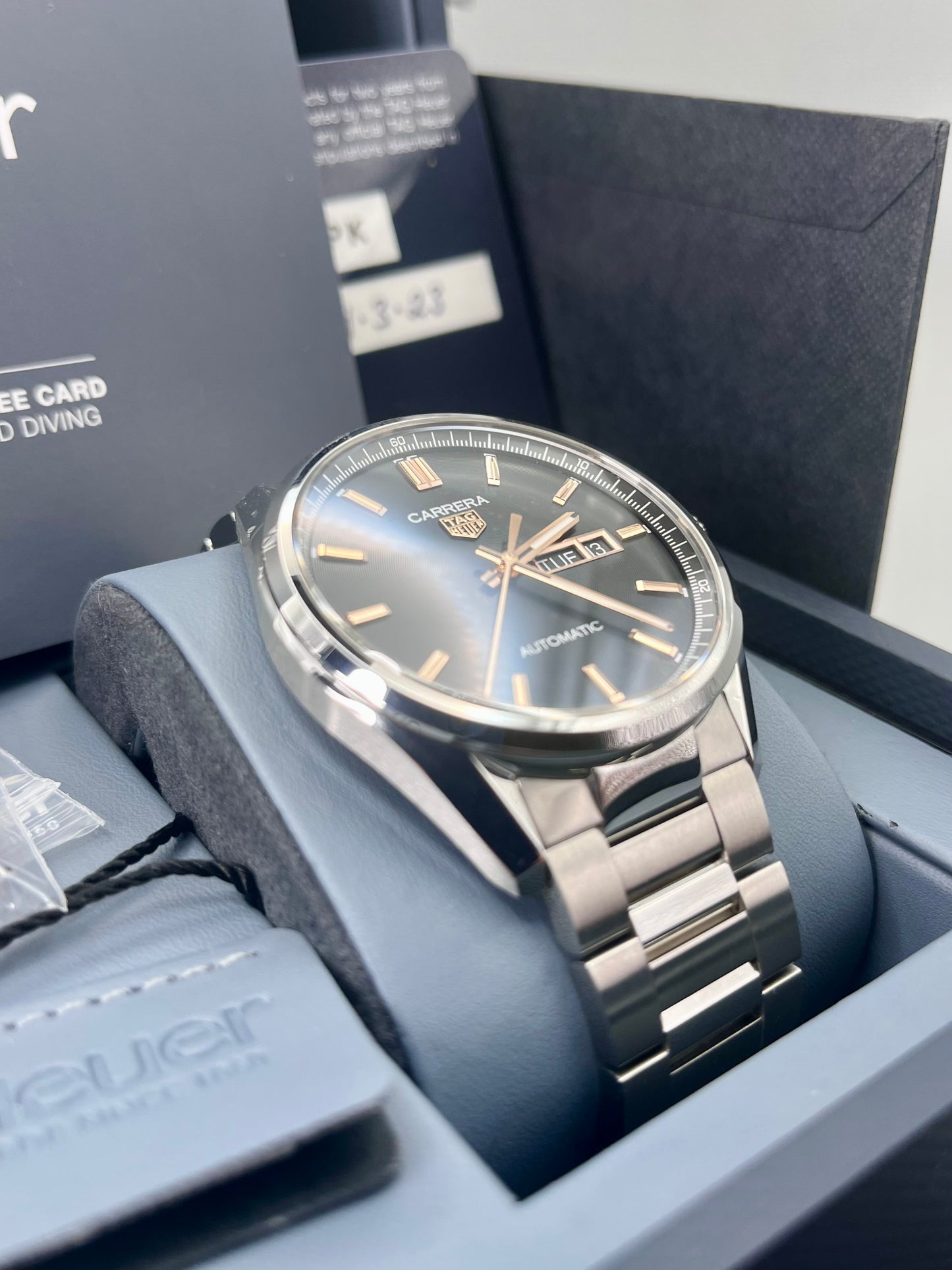 2023 TAG Heuer Carrera Auto - Ltd Ed - WBN2013 - 41mm - Full Set