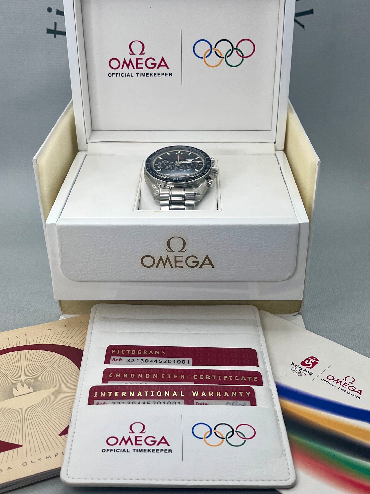 Omega Speedmaster Broad Arrow Olympic Ltd Ed - 321.30.44.52.01.001