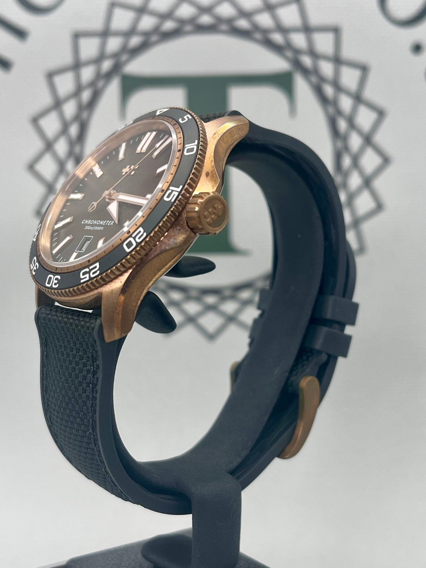 Christopher Ward C60 Pro 300 Bronze Wristwatch