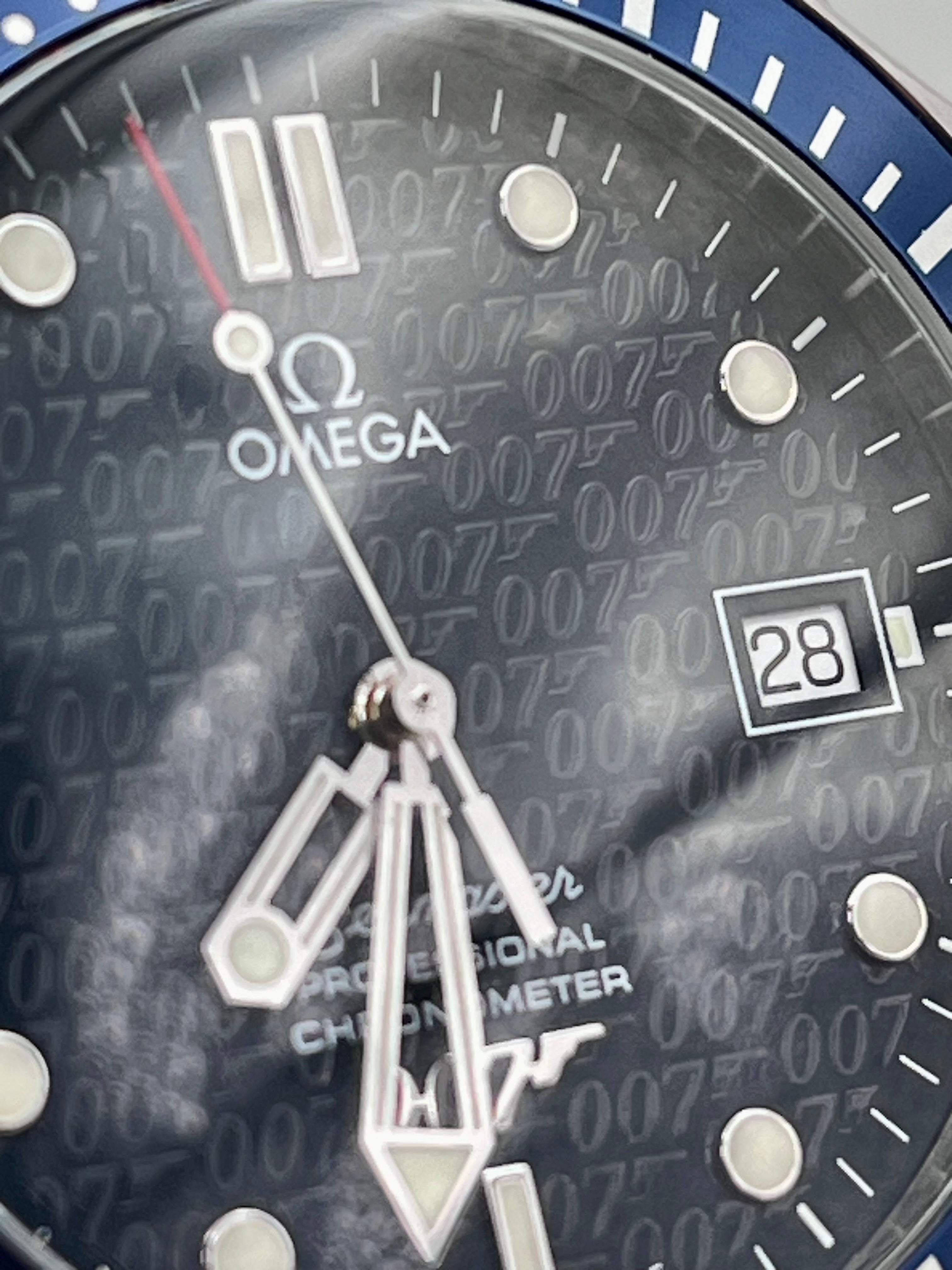 Omega Seamaster Ltd.Ed. 40th Anniversary Bond Watch - Full Set - 41mm - 2537.80