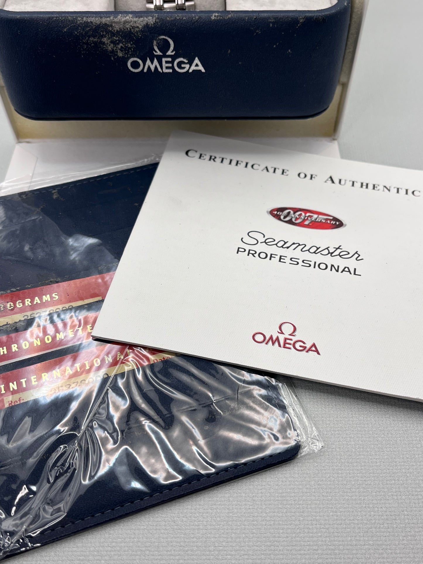 Omega Seamaster Ltd.Ed. 40th Anniversary Bond Watch - Full Set - 41mm - 2537.80
