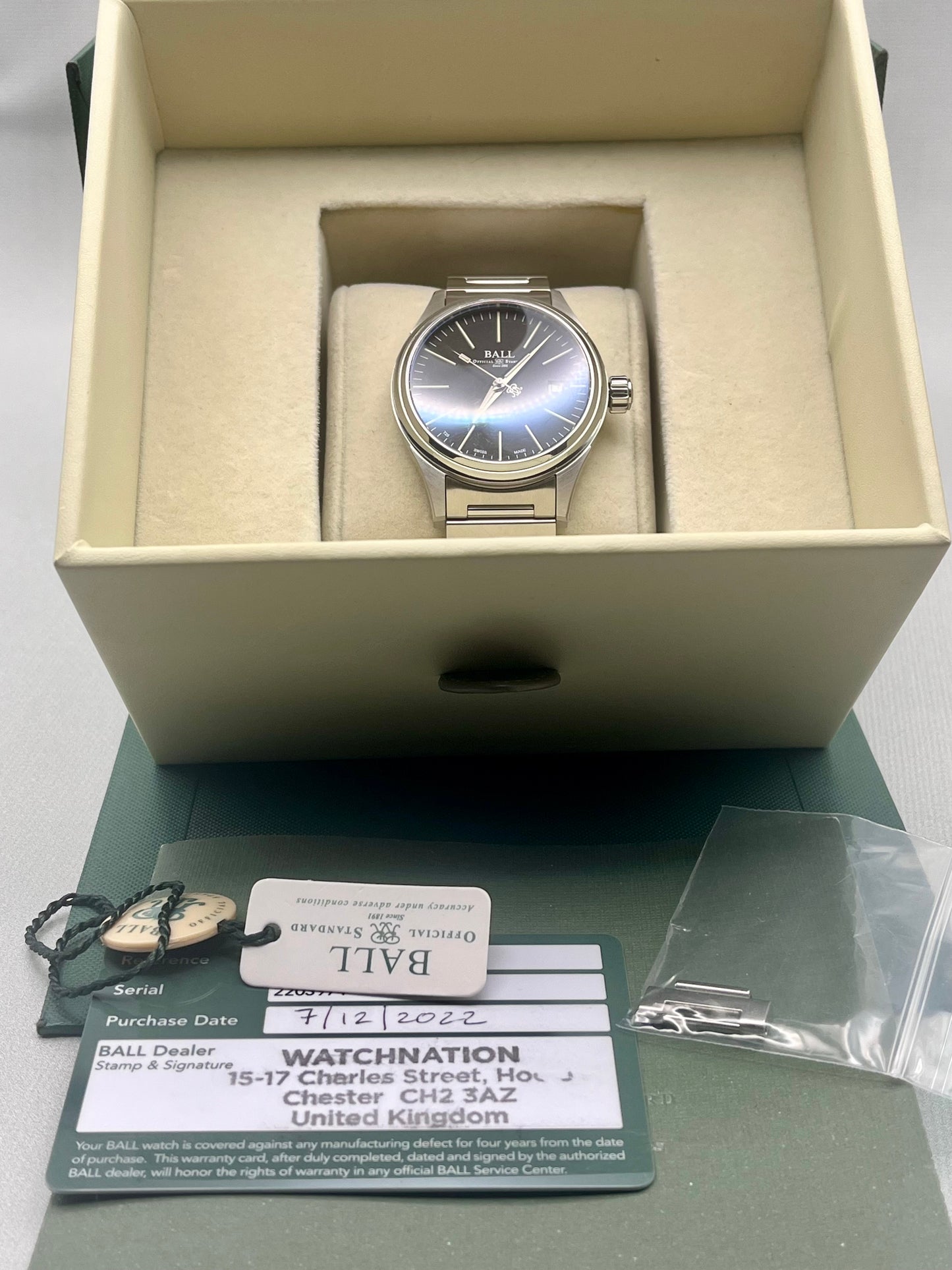 2022 Ball Fireman NightBreaker 40mm - NM2098C-S20J-BK - Automatic
