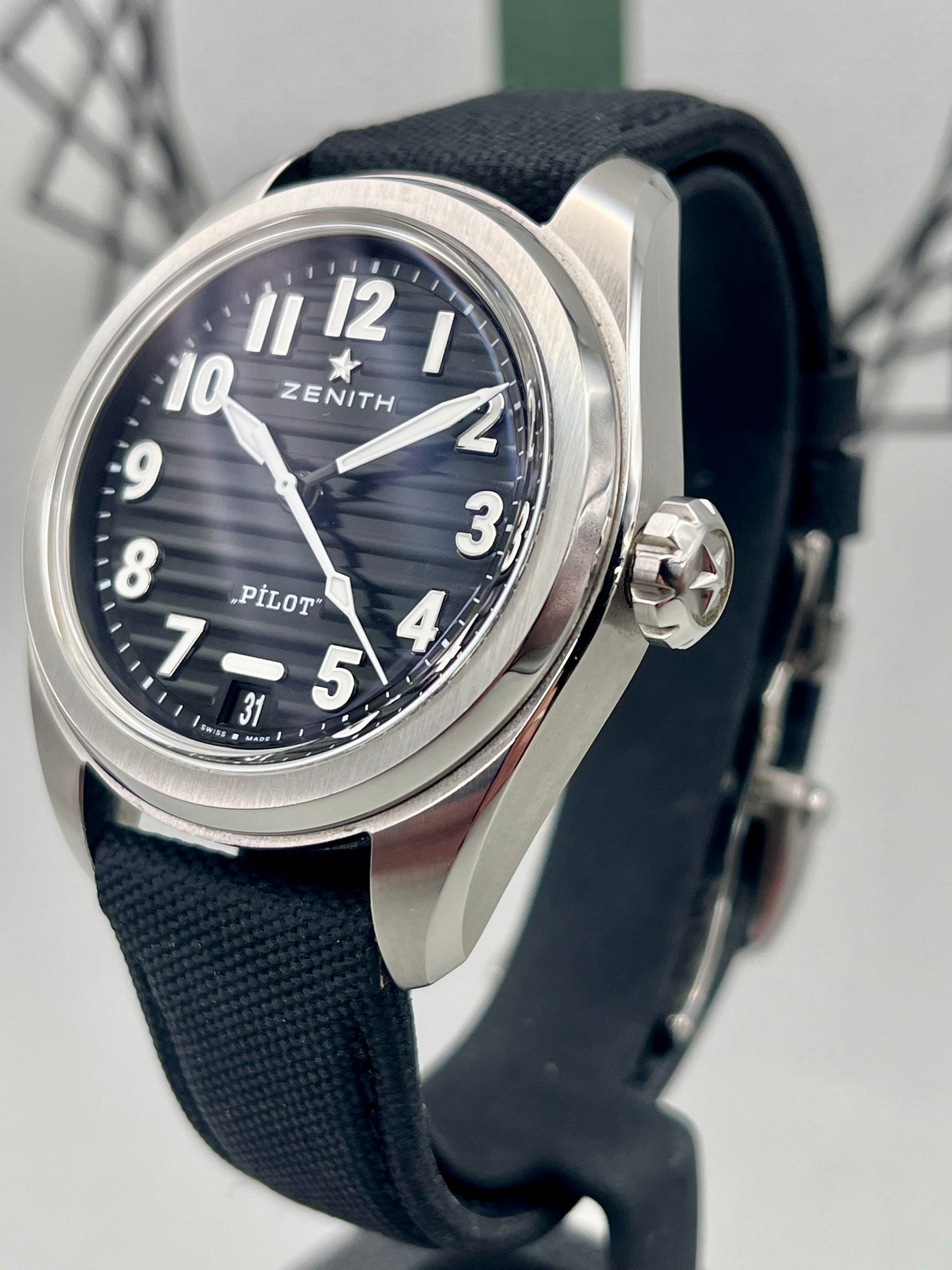 2023 Zenith Pilot El Primero - 40mm - 03.4000.3620/21.I001 - Full Set
