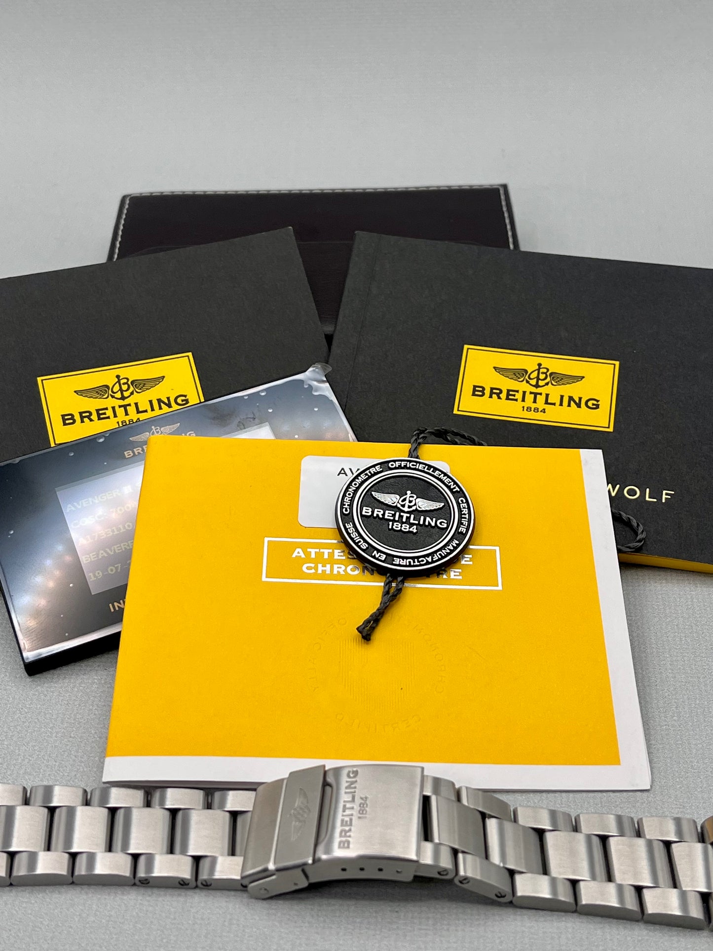 Breitling Avenger II Seawolf A17331 45mm Rubber & Steel Straps Immaculate