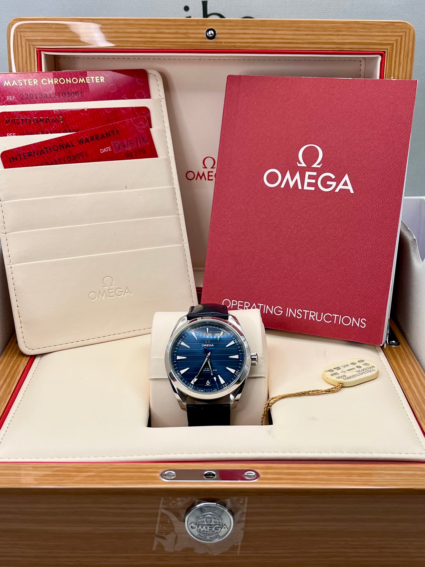 Omega SeaMaster AquaTerra Blue 41mm 220.13.41.21.03.001 Automatic