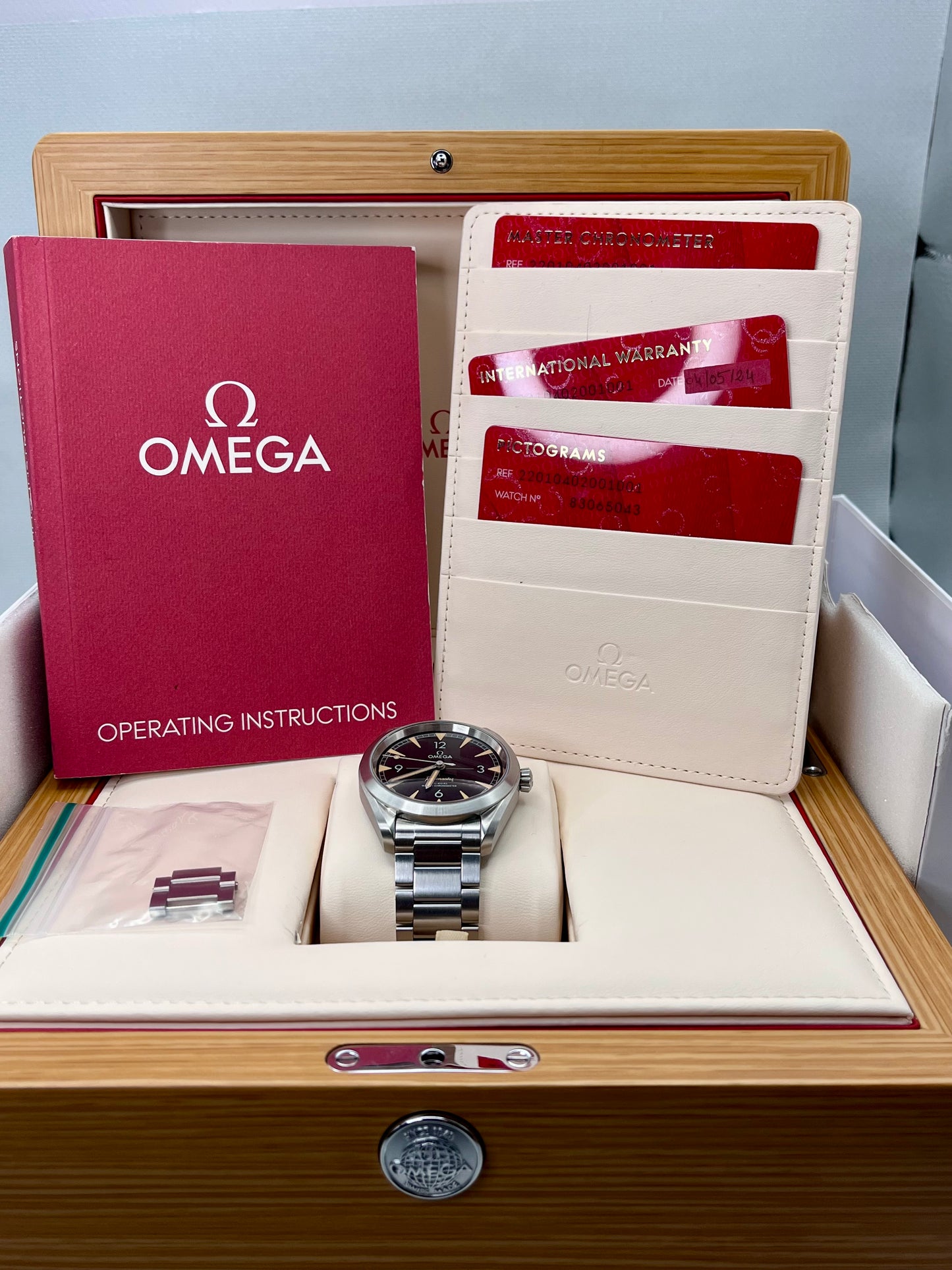 2024 Omega SeaMaster RailMaster 40mm 220.10.40.20.01.001 Full Set