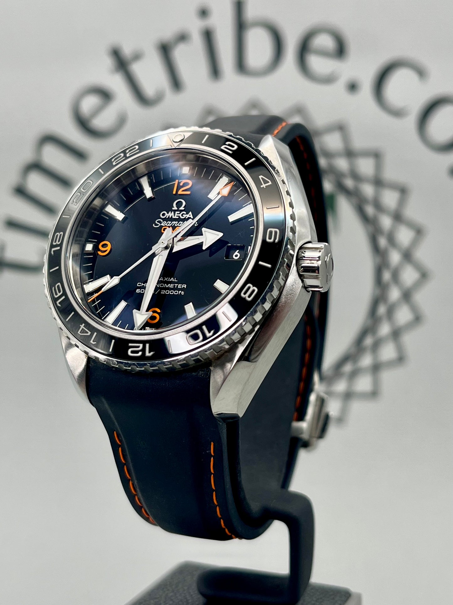 Omega Seamaster Planet Ocean GMT 232.32.44.22.01.002 43.5mm Full Set