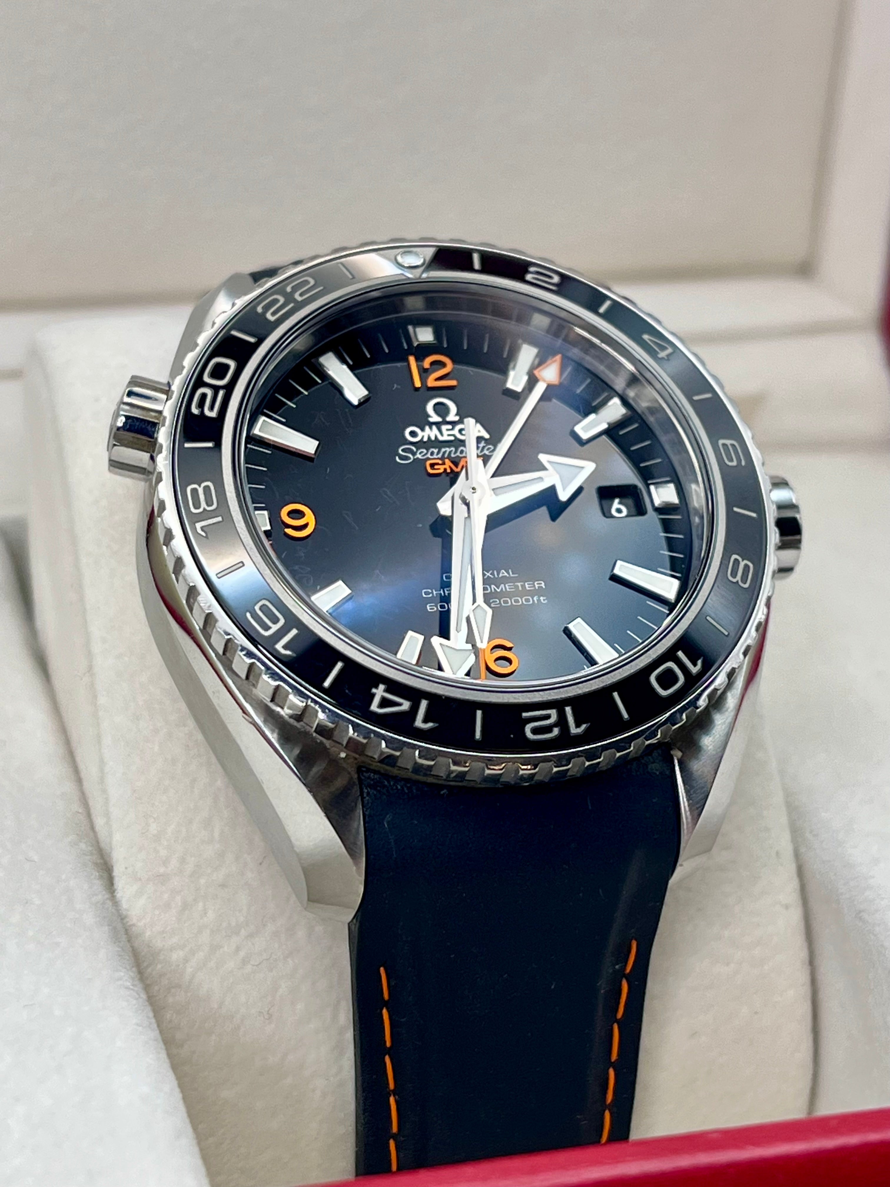 Omega Seamaster Planet Ocean GMT 232.32.44.22.01.002 43.5mm Full Set