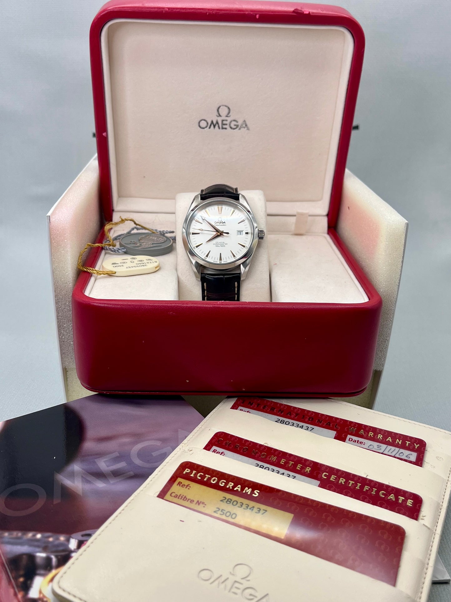 Omega SeaMaster AquaTerra 39mm 2803.34.37 Automatic