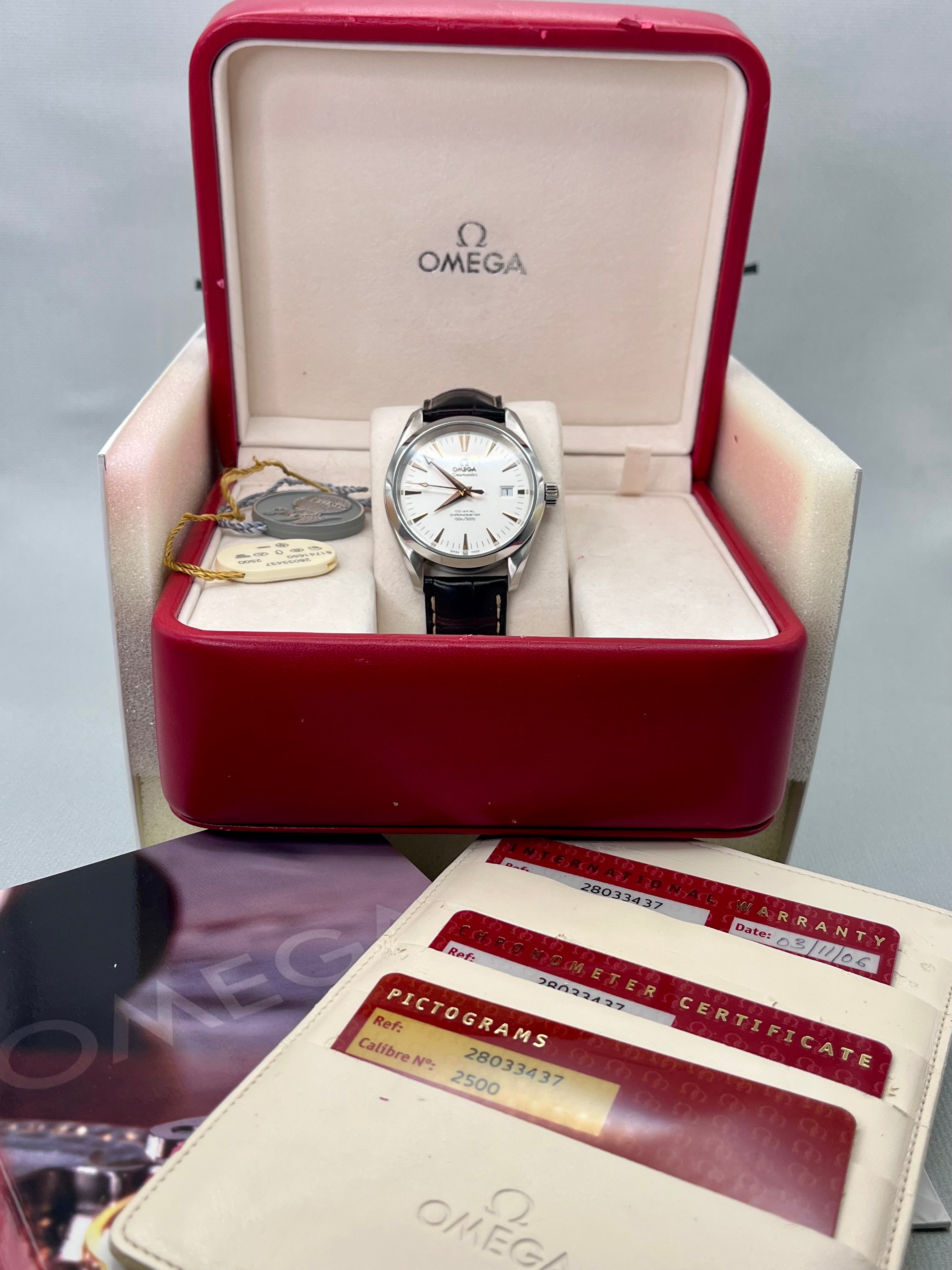 Omega SeaMaster AquaTerra 39mm 2803.34.37 Automatic