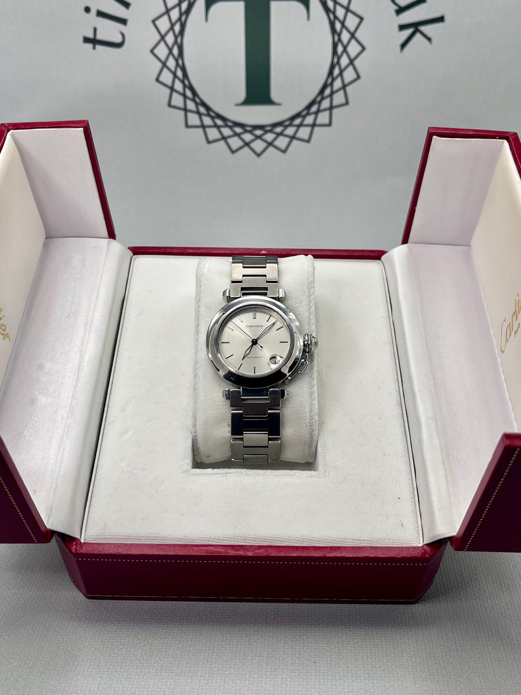 1996 Cartier Pasha C Automatic ref 1031 36mm Great Birth Year Watch