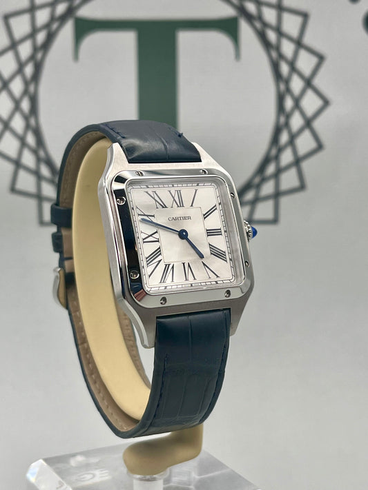 2022 Cartier Santos Dumont WSSA0022 Ref 4240 Full Set