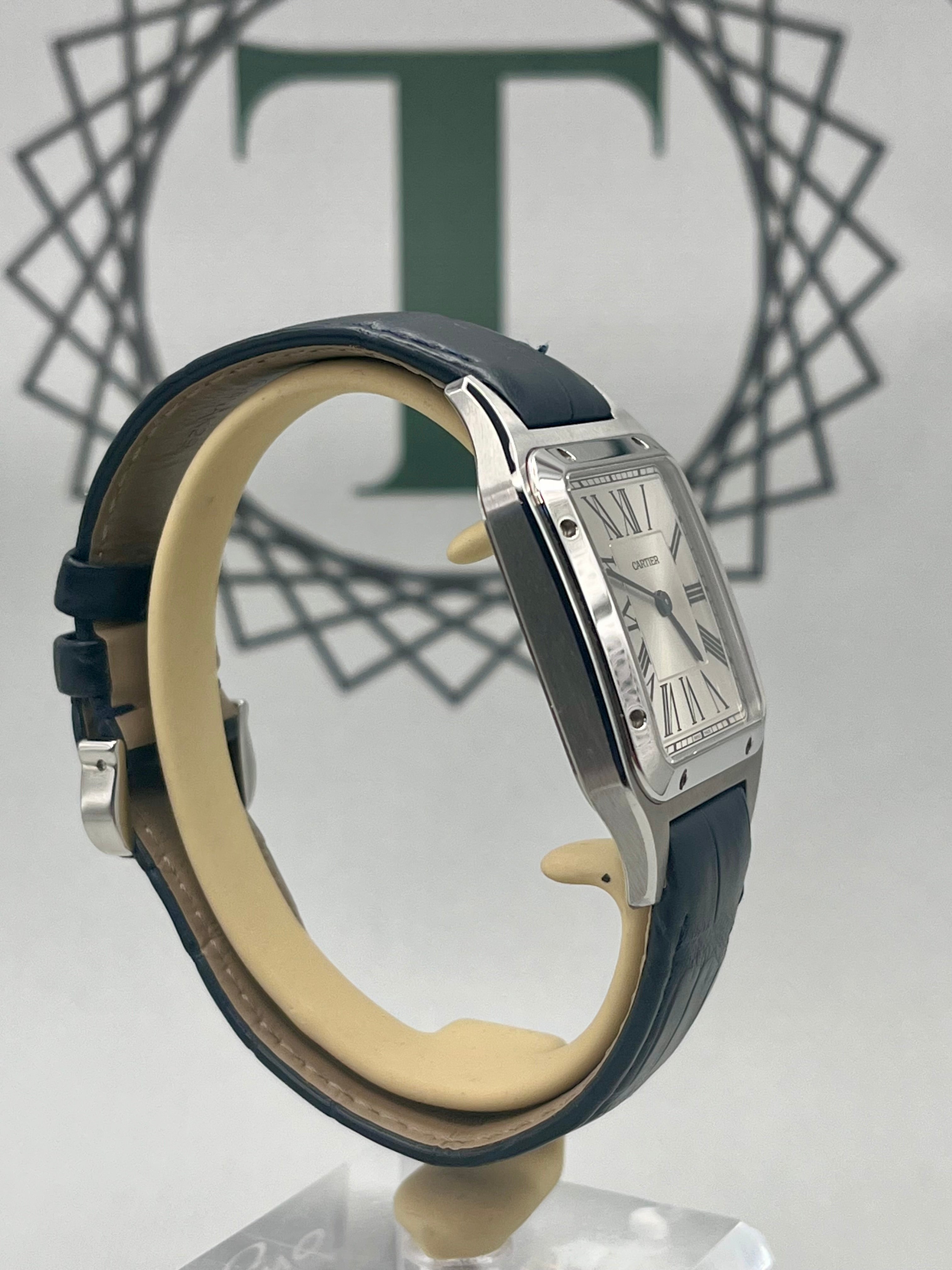 2022 Cartier Santos Dumont WSSA0022 Ref 4240 Full Set