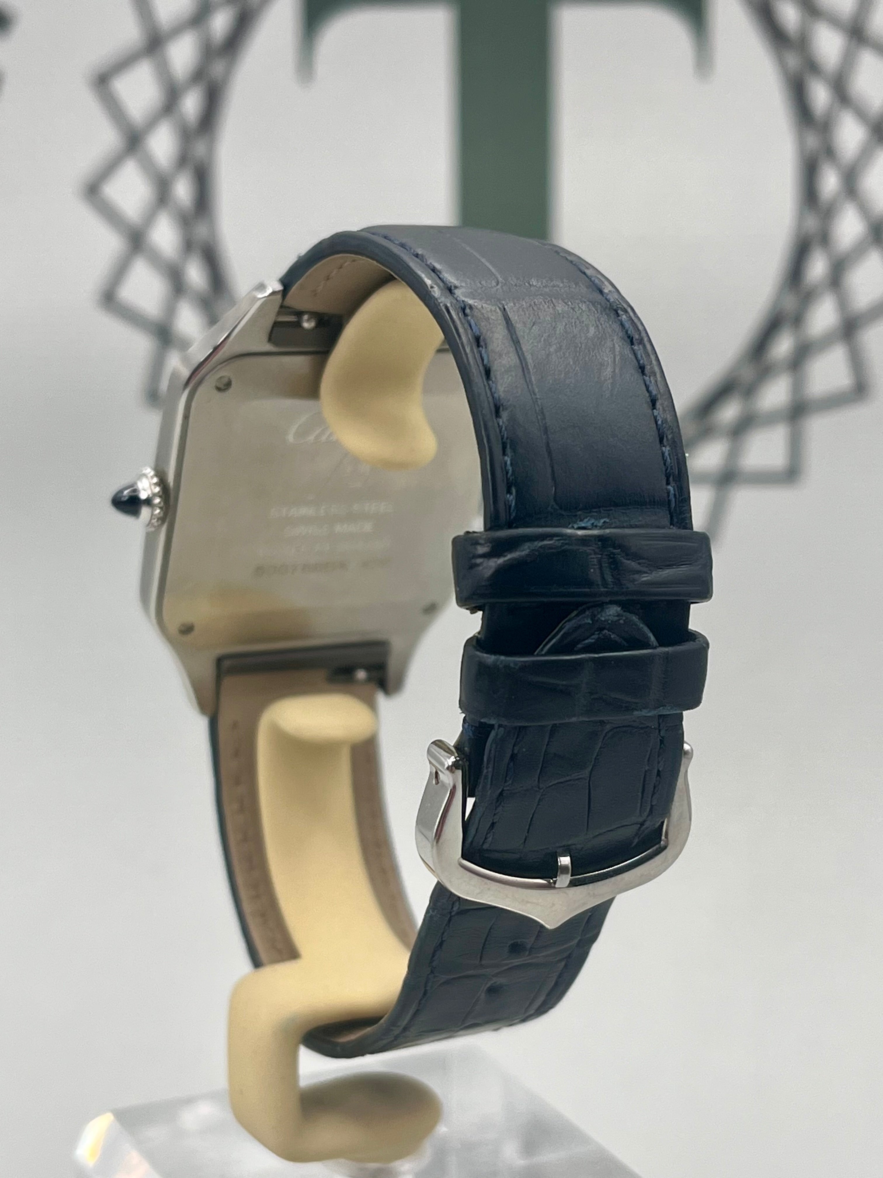 2022 Cartier Santos Dumont WSSA0022 Ref 4240 Full Set