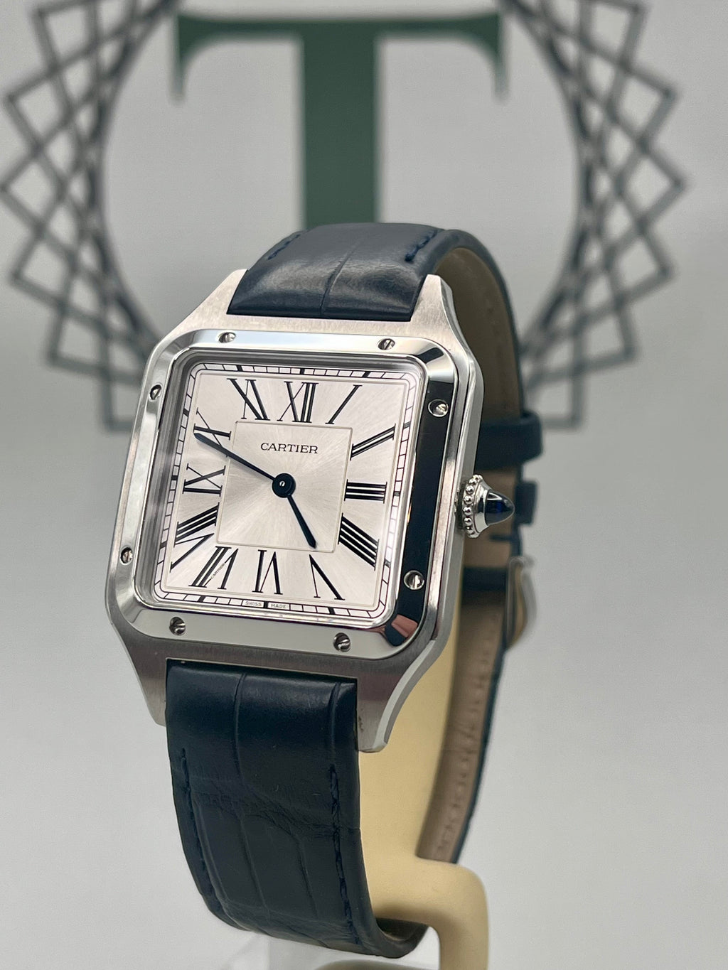 2022 Cartier Santos Dumont WSSA0022 Ref 4240 Full Set