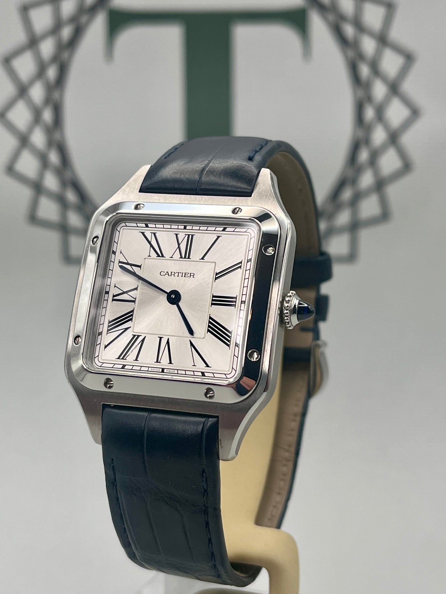 2022 Cartier Santos Dumont WSSA0022 Ref 4240 Full Set
