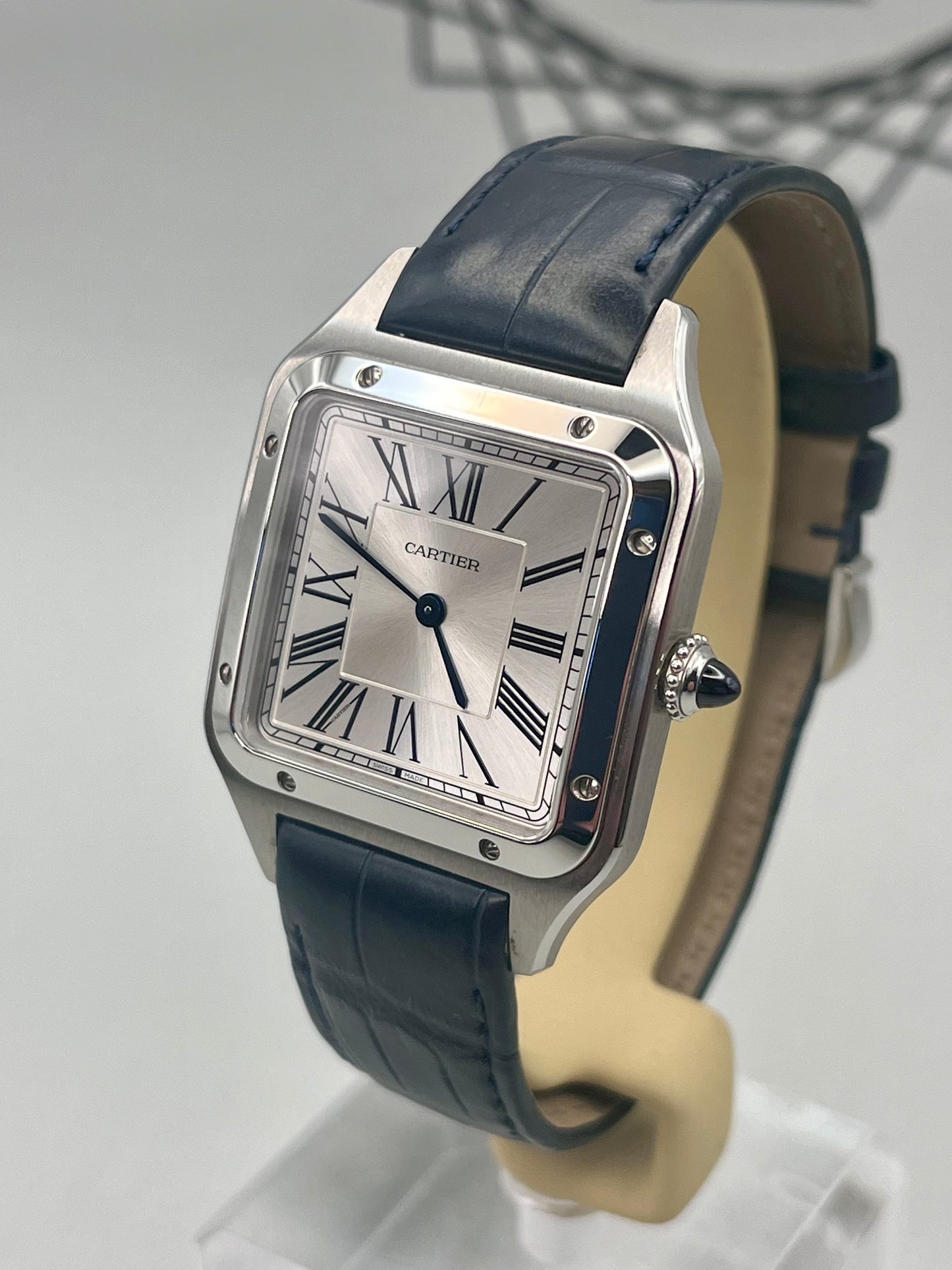 2022 Cartier Santos Dumont WSSA0022 Ref 4240 Full Set