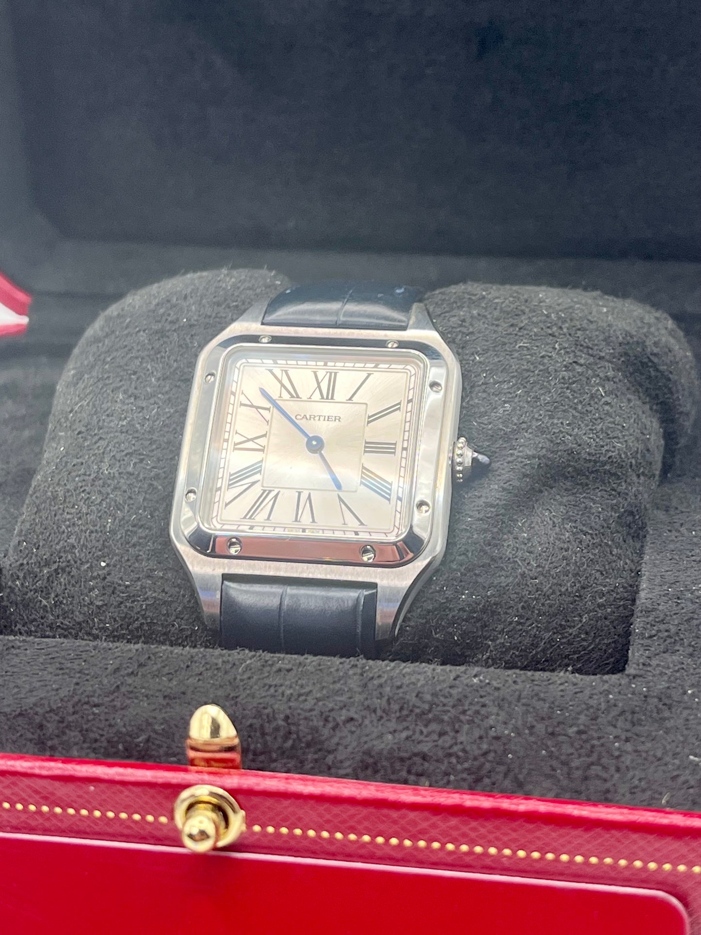2022 Cartier Santos Dumont WSSA0022 Ref 4240 Full Set